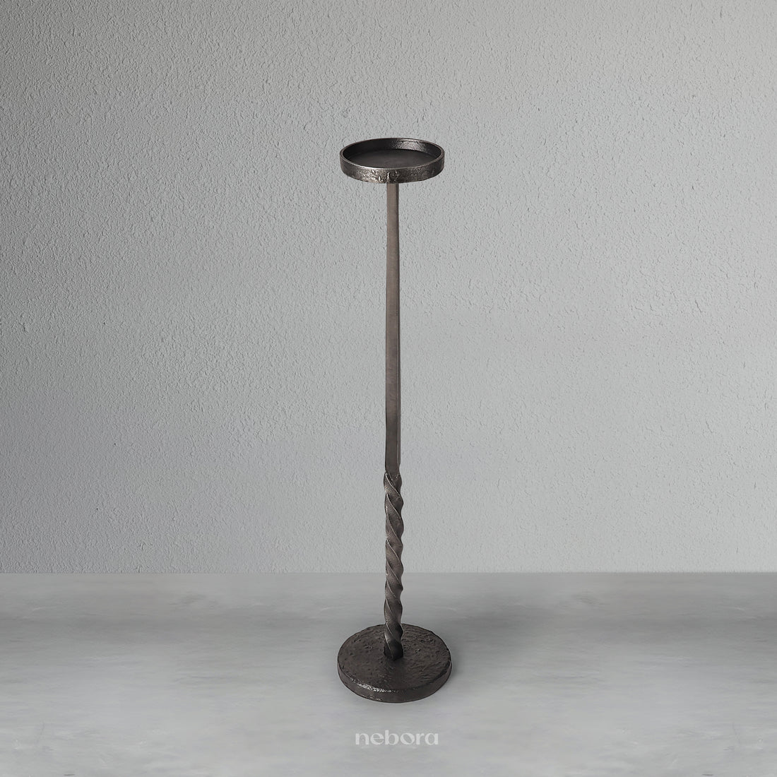 Obsidian Spire Candle Holder Large