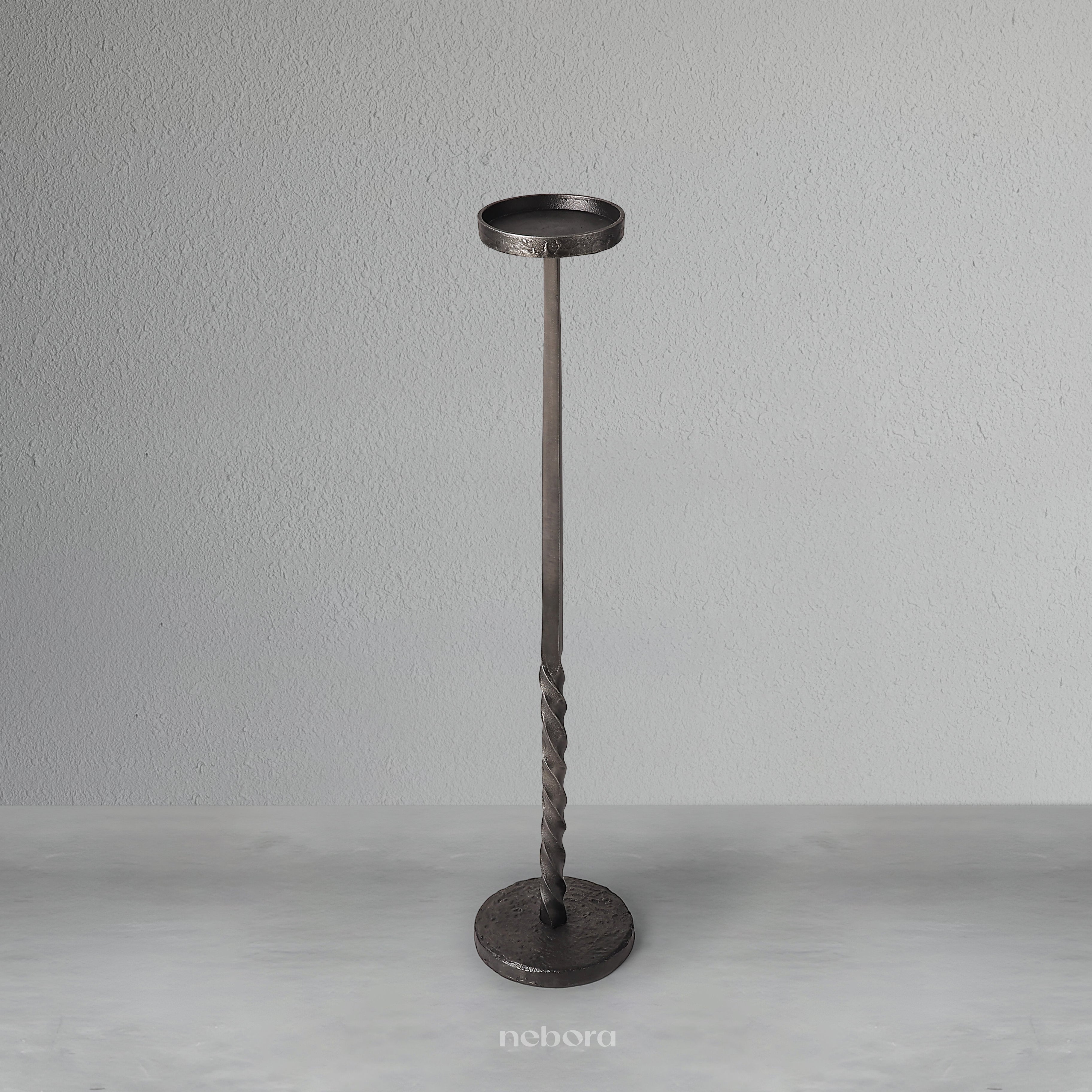 Obsidian Spire Candle Holder Large