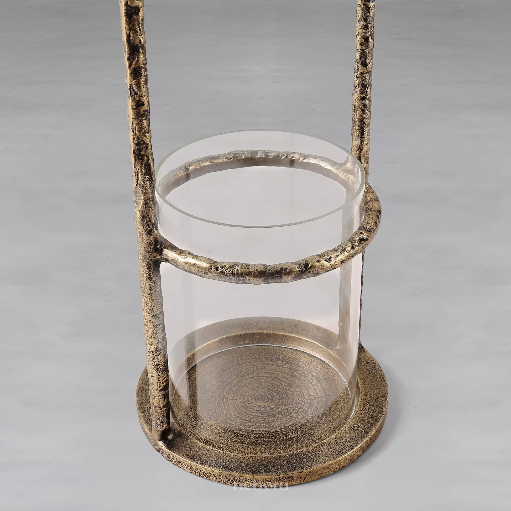 Oxidized Ember Lantern Small | Lanterns & Candle Holders - Nebora