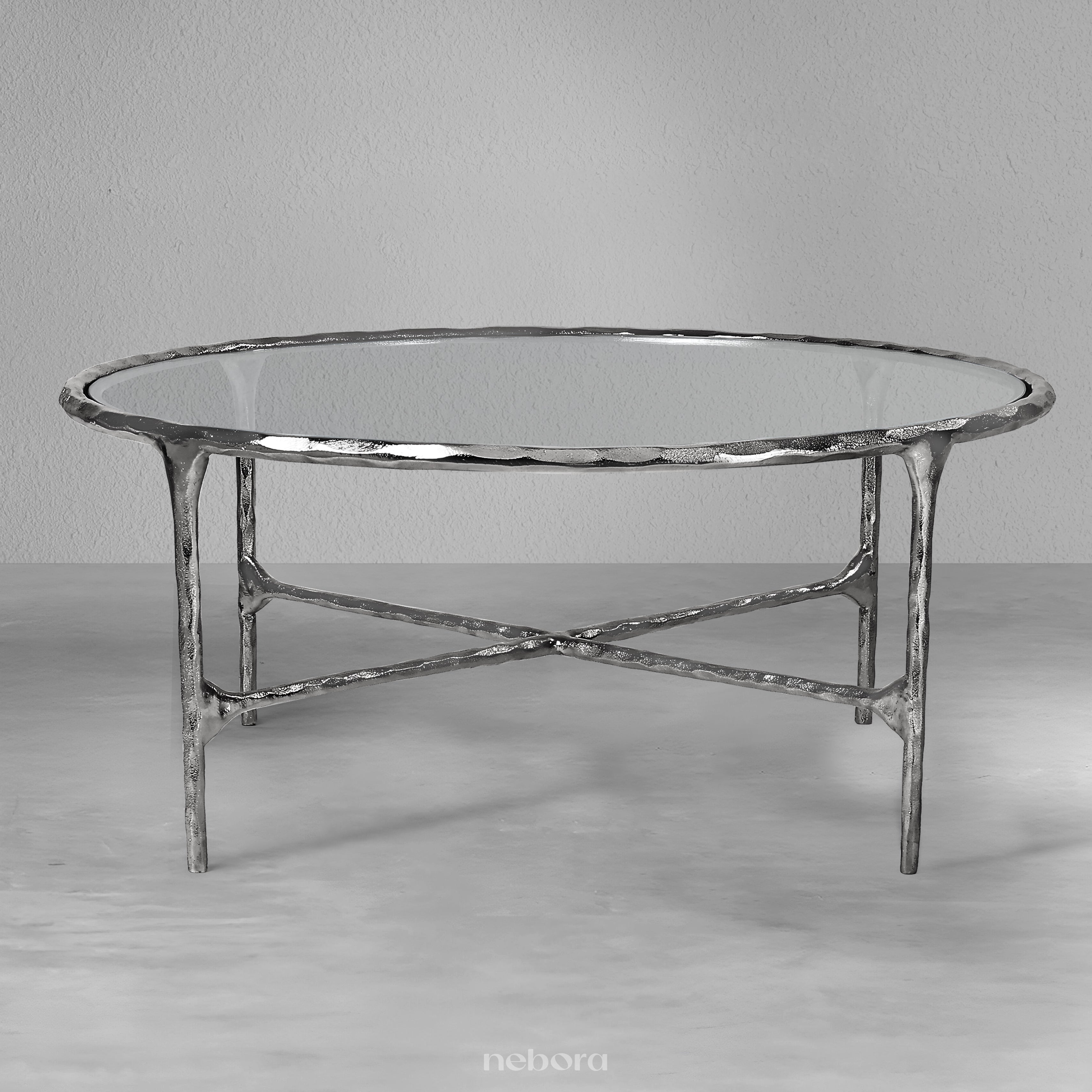 Lunar Hammered Coffee Table