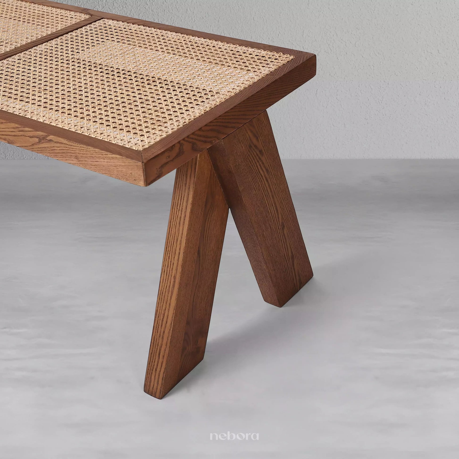 Homage Pierre Jeanneret Kyoto Bench | Benches - Nebora