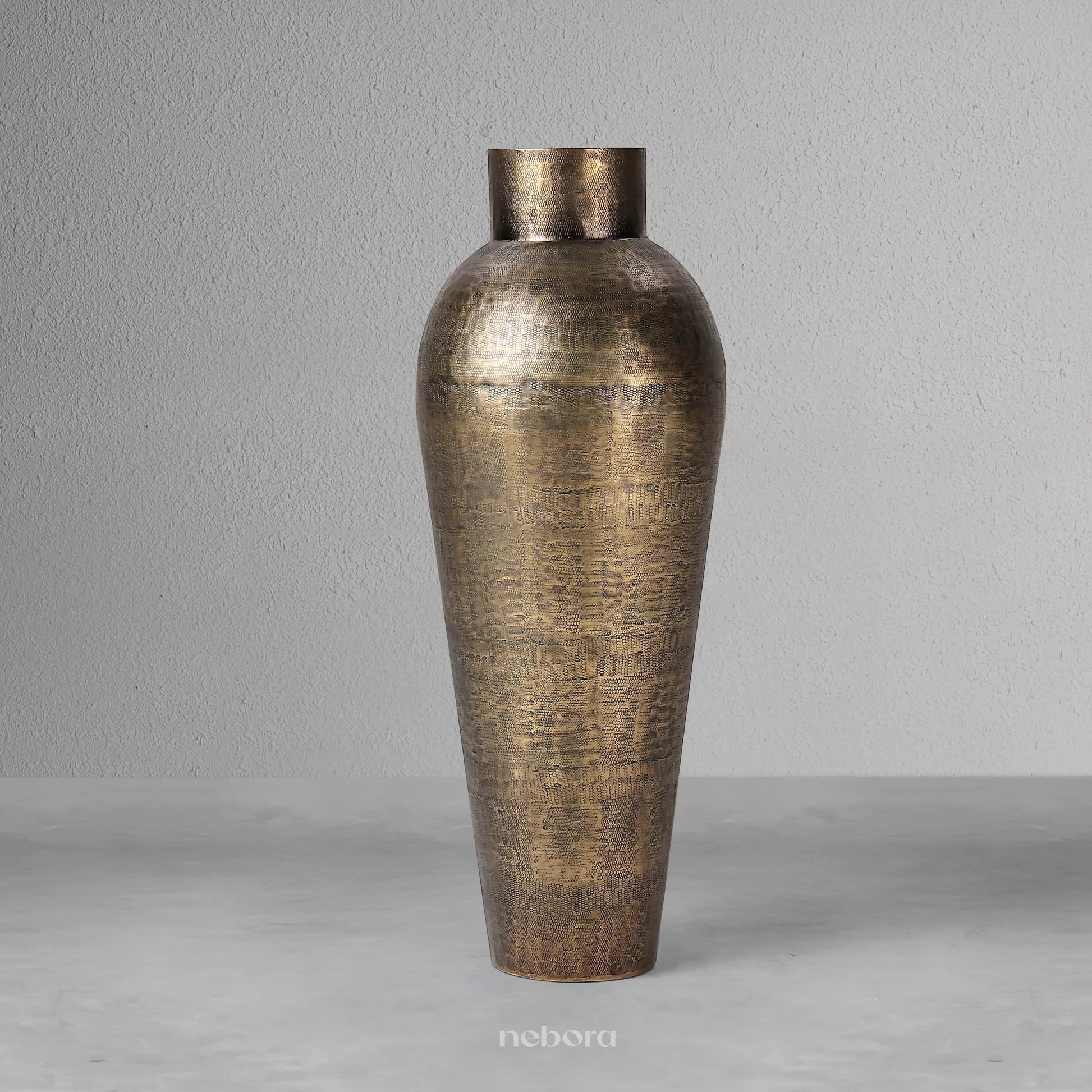 Amphora Round Floor Vase | Vases - Nebora