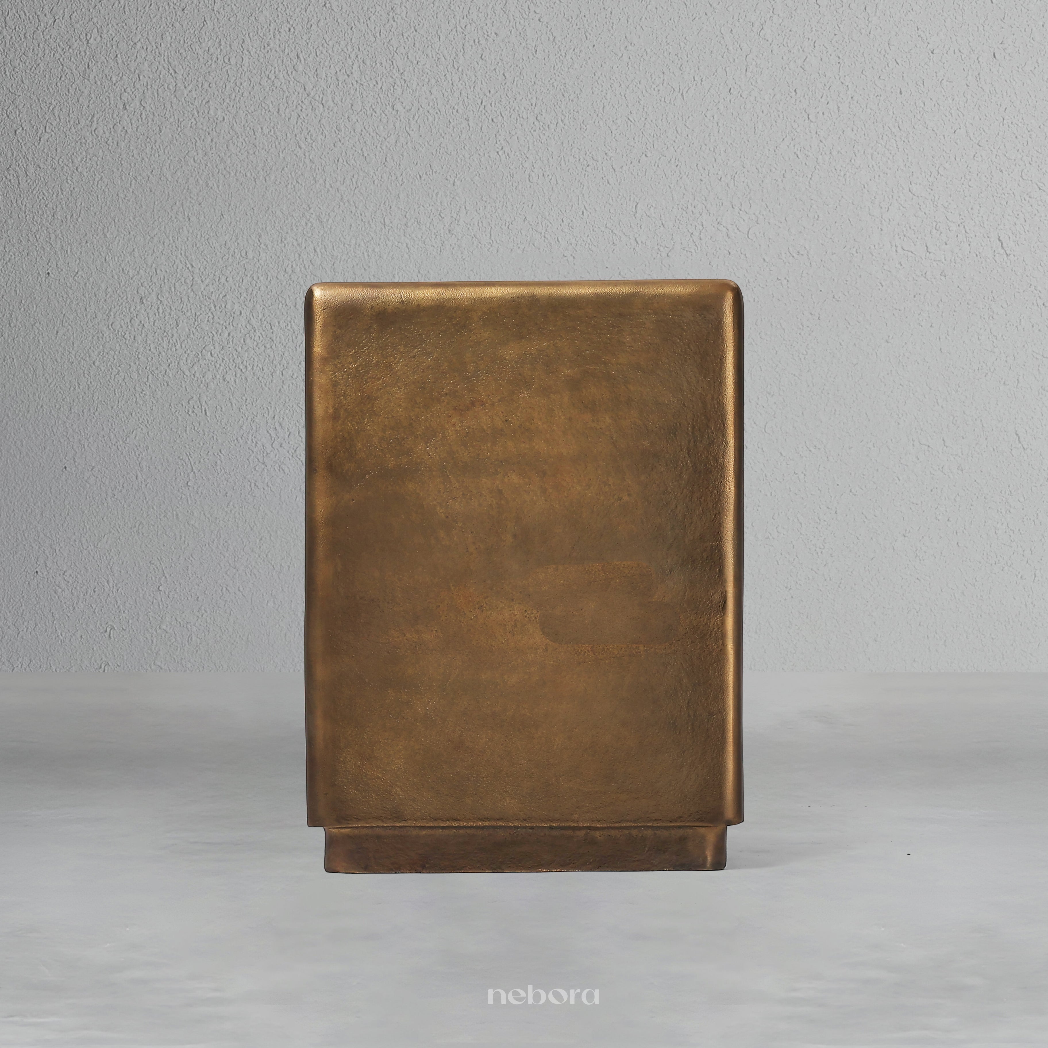 Forged Block Side Table