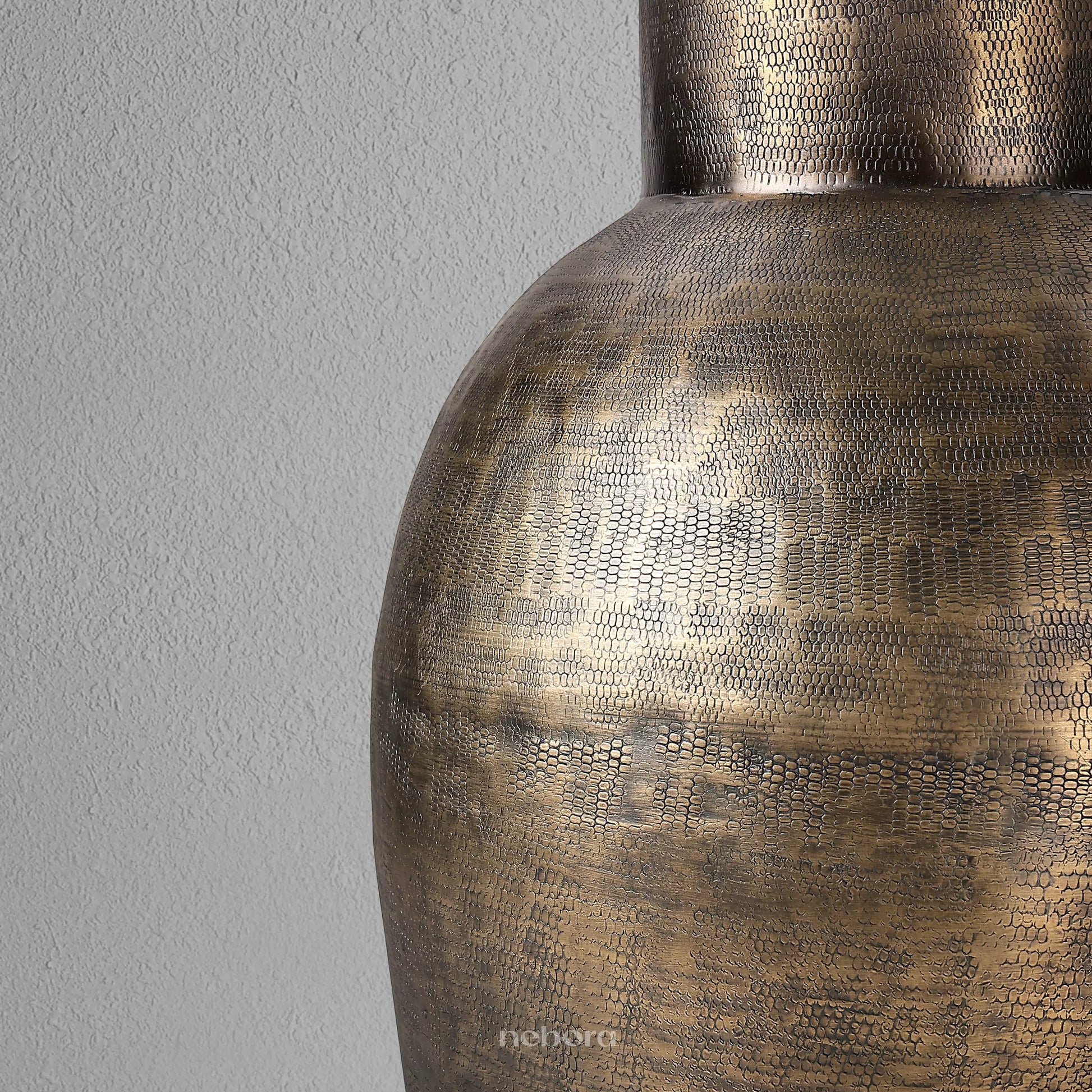 Amphora Round Floor Vase | Vases - Nebora