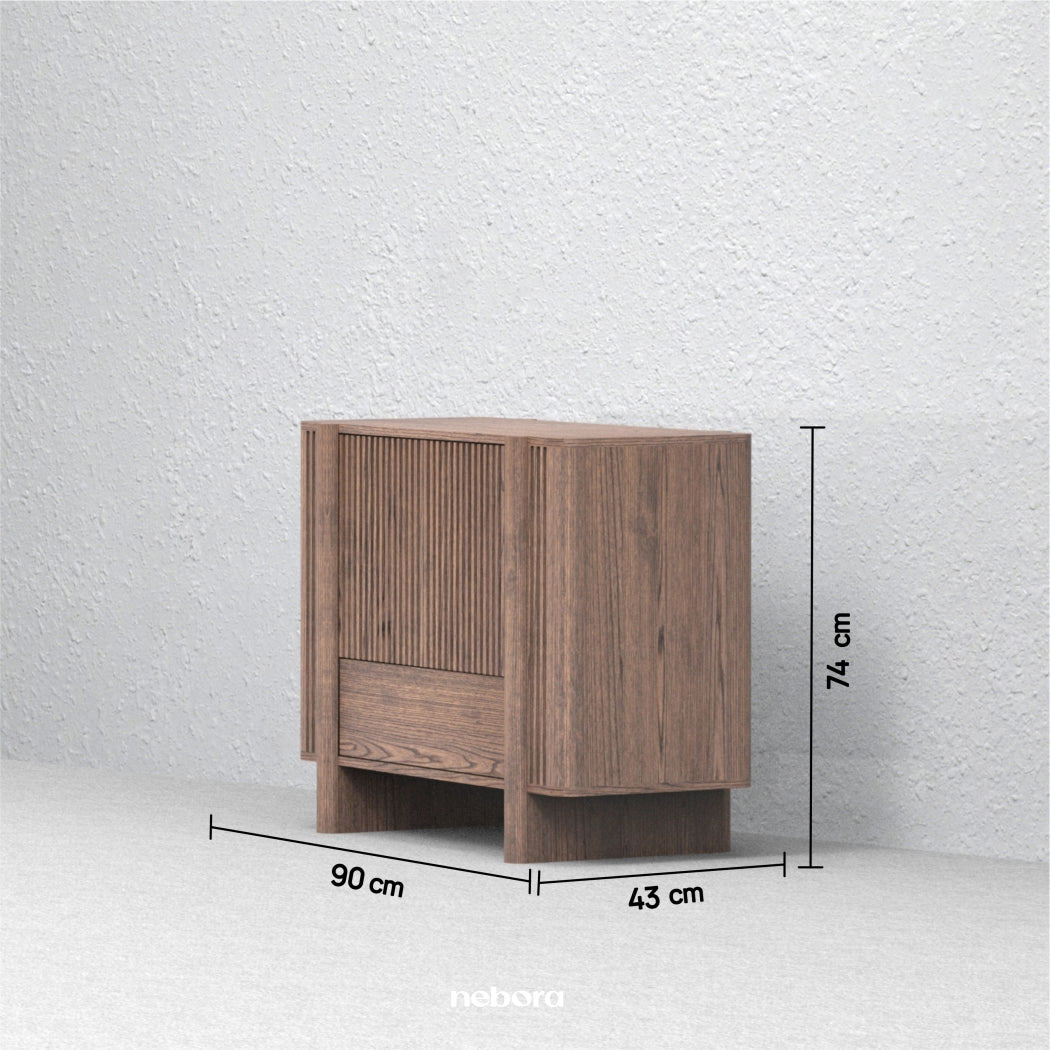 Stria Small Chest Console | Chest Consoles - Nebora