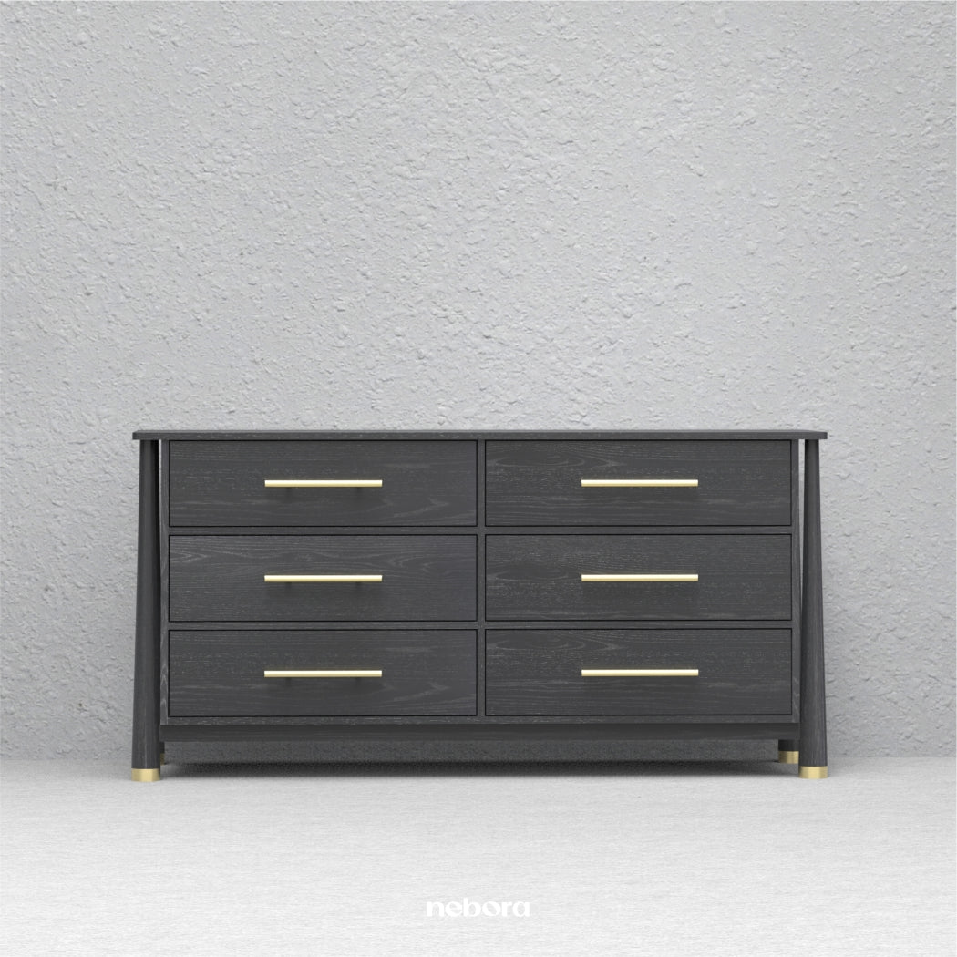 Noir Curator Dresser | Dressers - Nebora