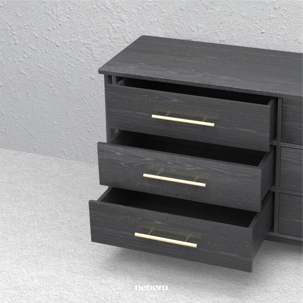 Noir Curator Dresser | Dressers - Nebora