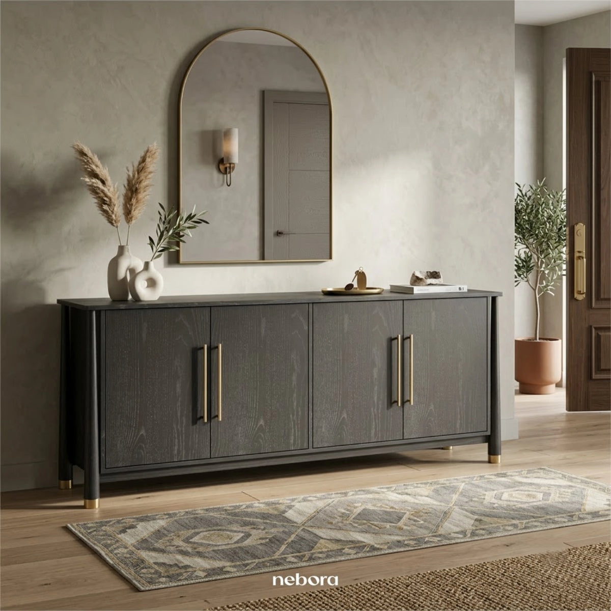 Noir Curator Sideboard