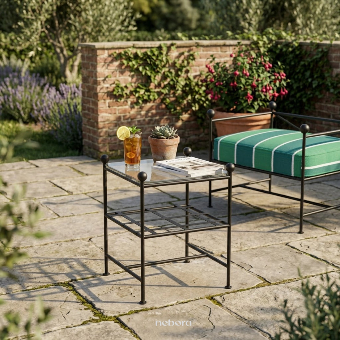 Trellis Side Table | Side Tables - Nebora