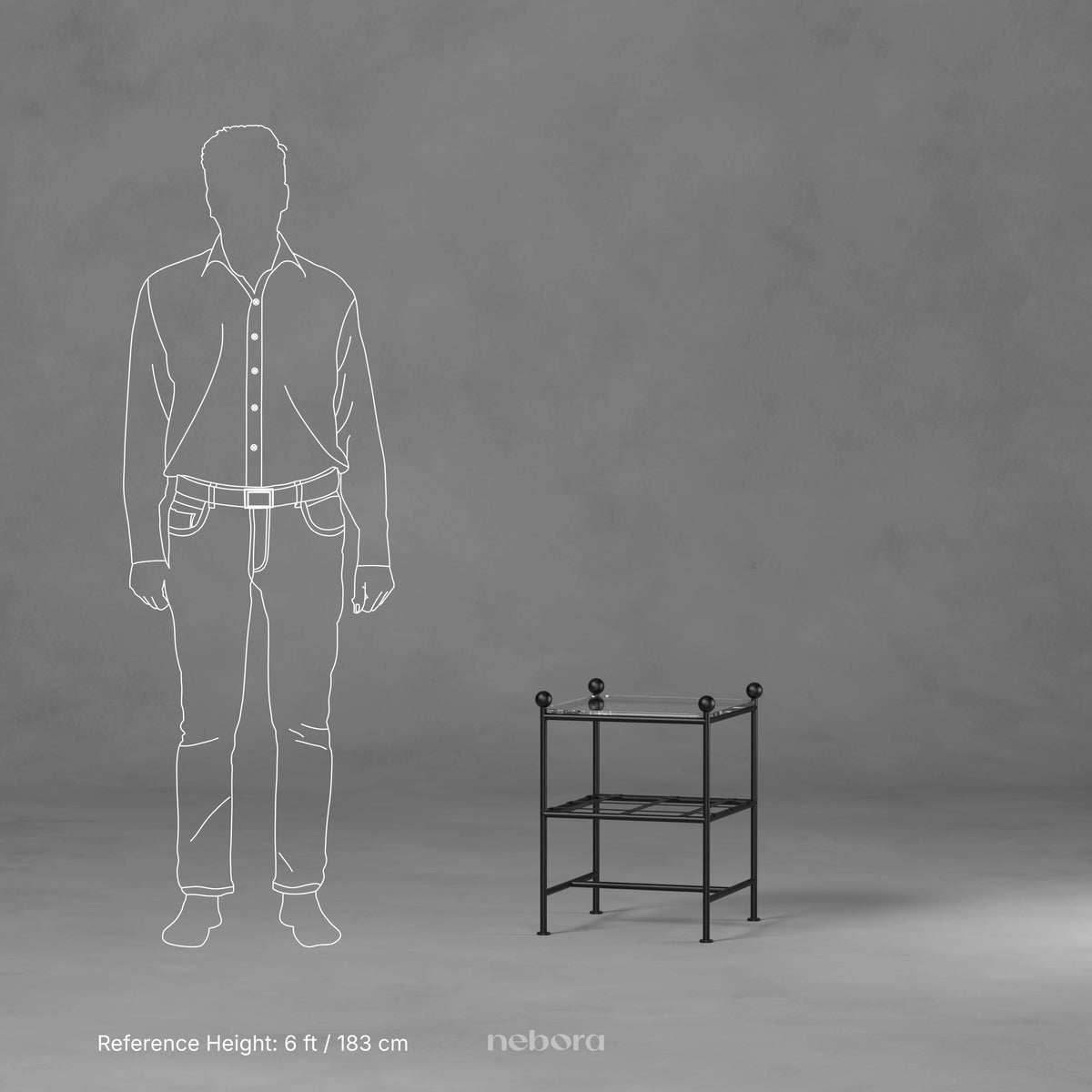 Trellis Side Table | Side Tables - Nebora