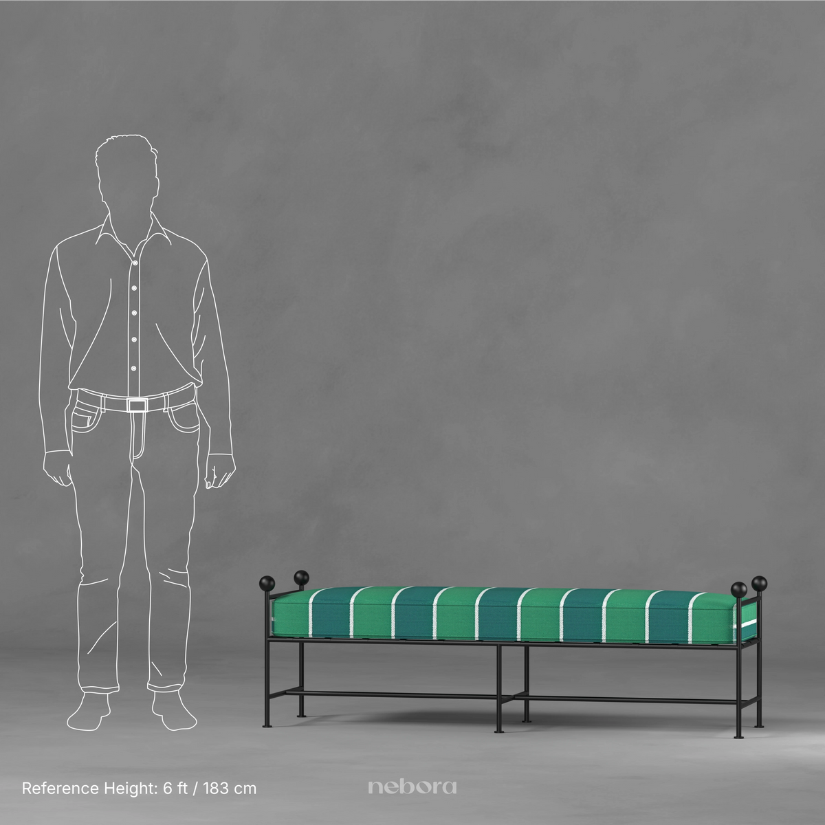 Trellis Bench | Benches - Nebora