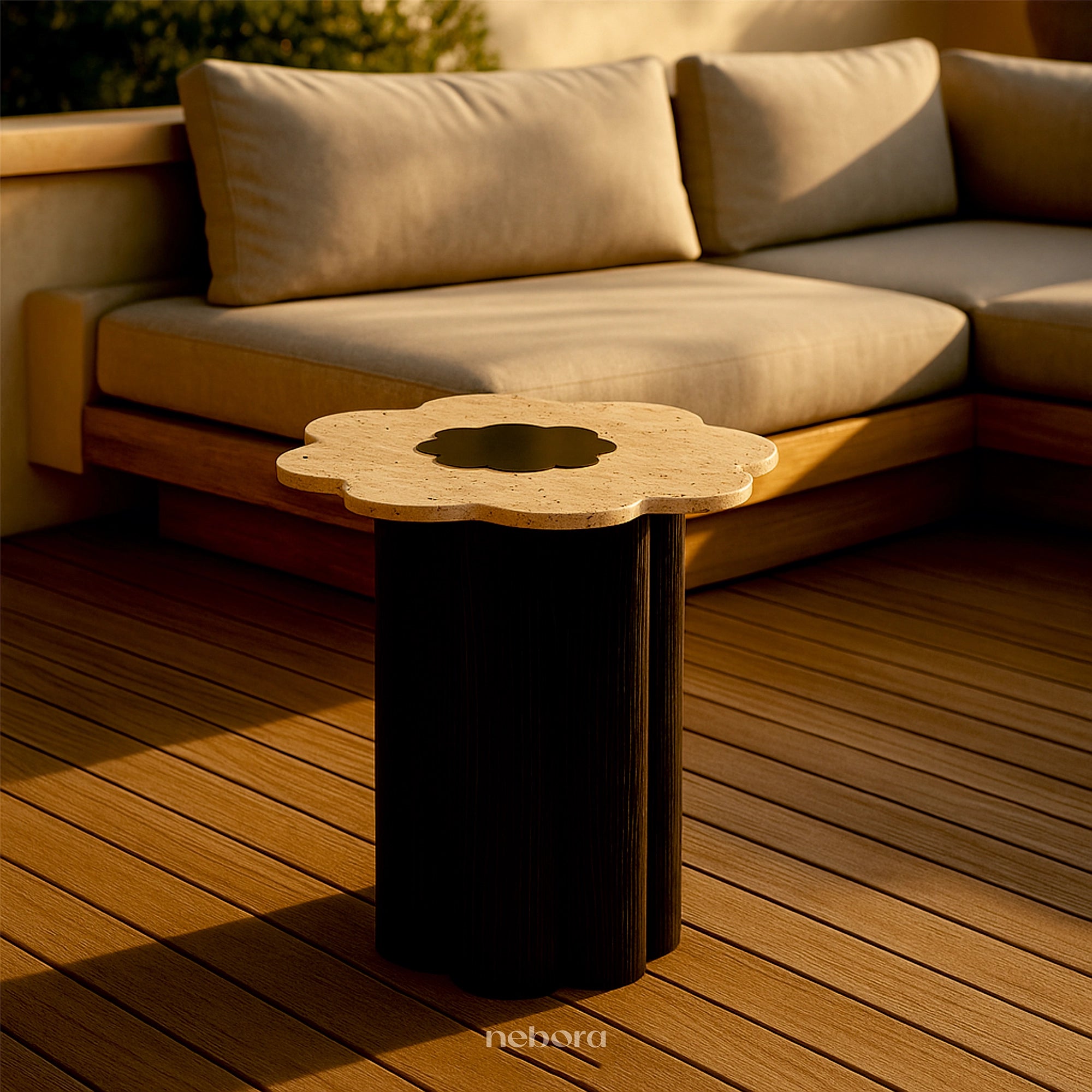 Lotus Side Table