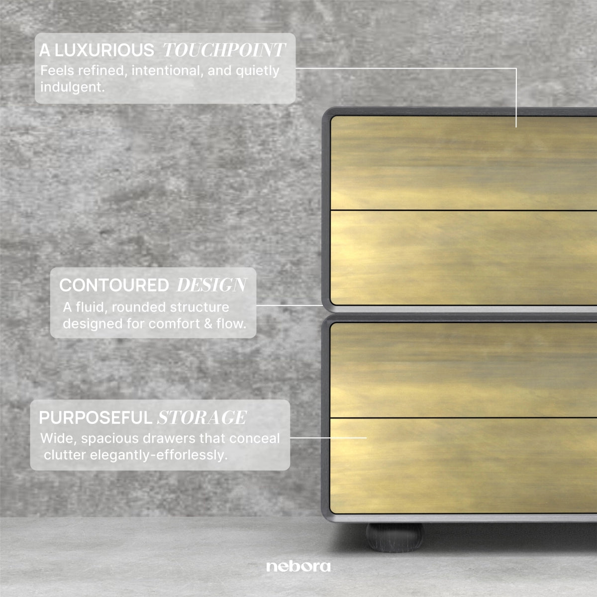 Bron Dresser | Dressers - Nebora