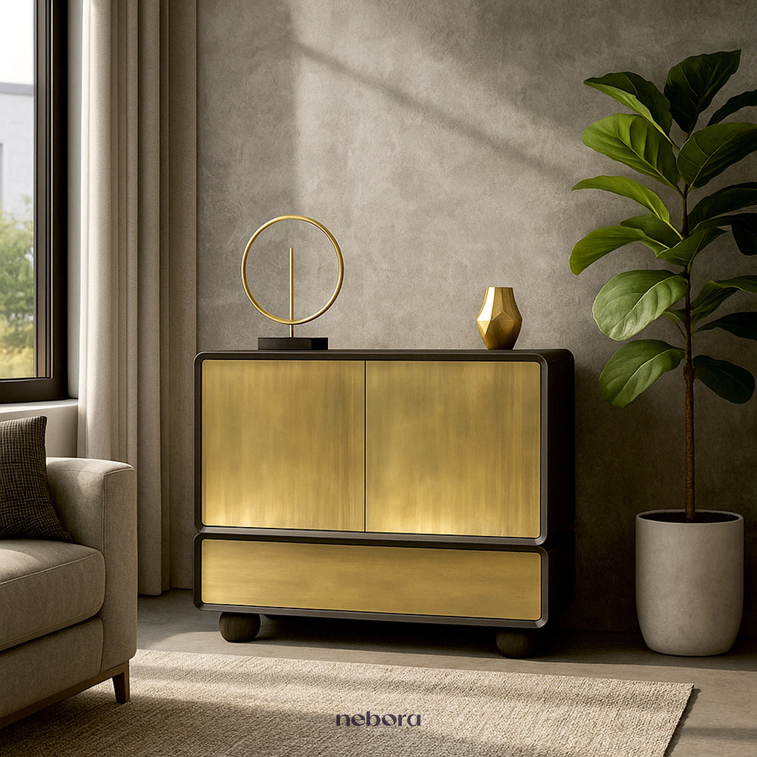 Bron Small Chest Console | Chest Consoles - Nebora