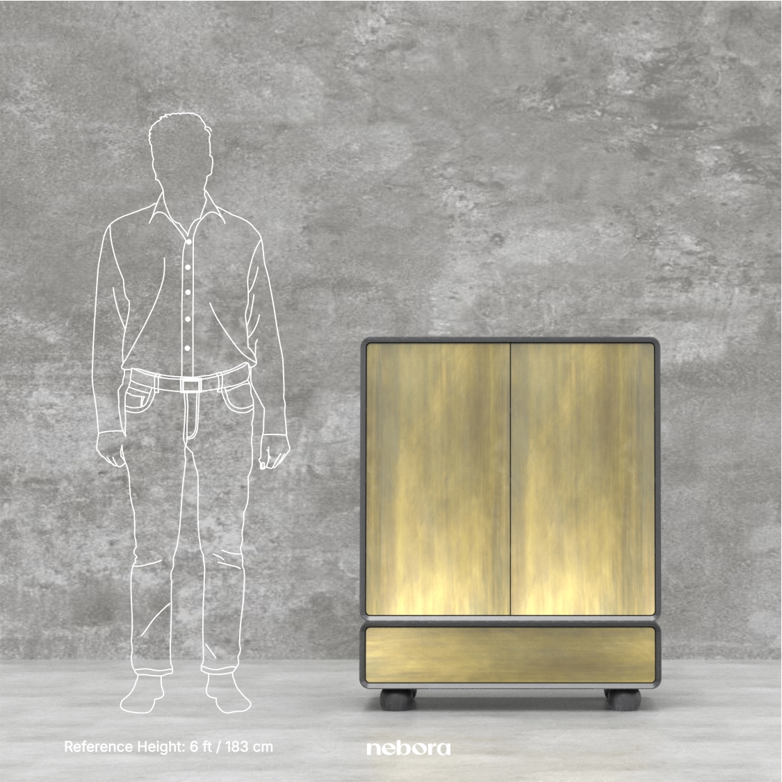 Bron Chest Console | Chest Consoles - Nebora