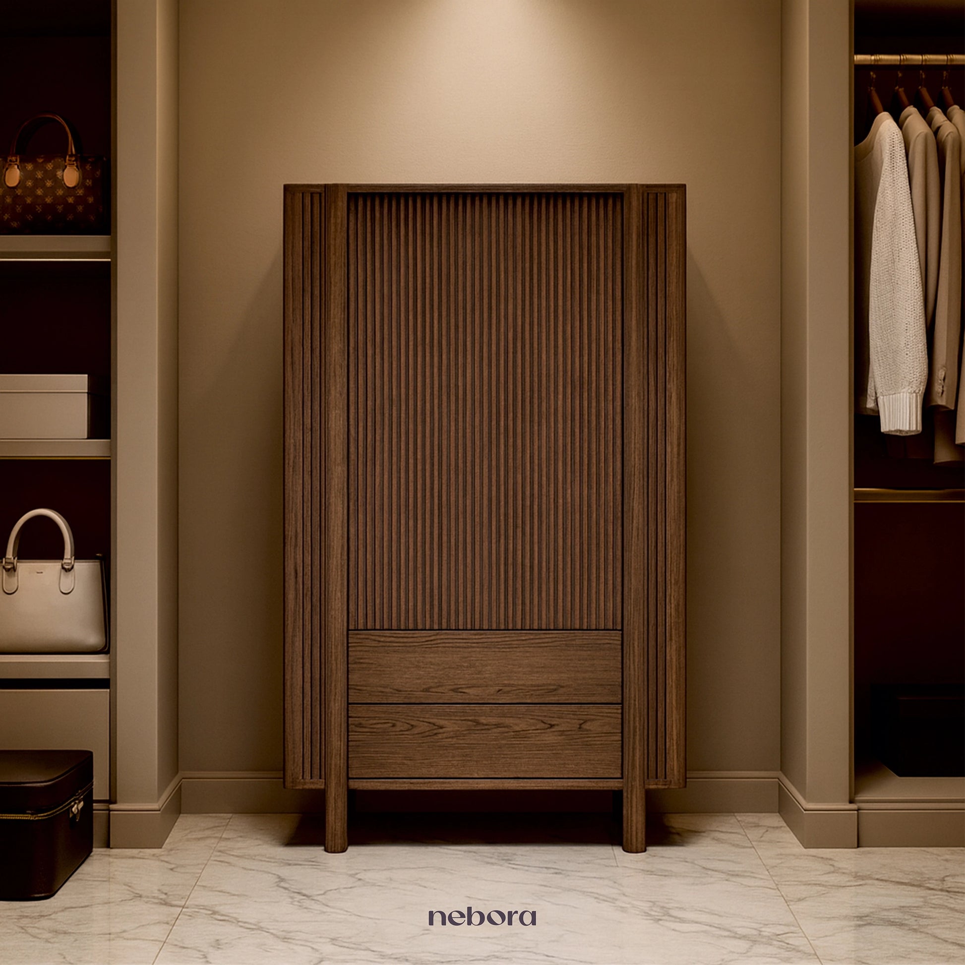 Stria Storage Cabinet | Cabinets - Nebora