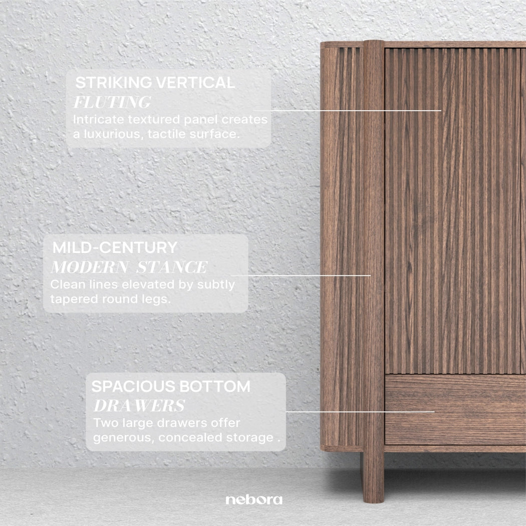 Stria Chest Console | Chest Consoles - Nebora