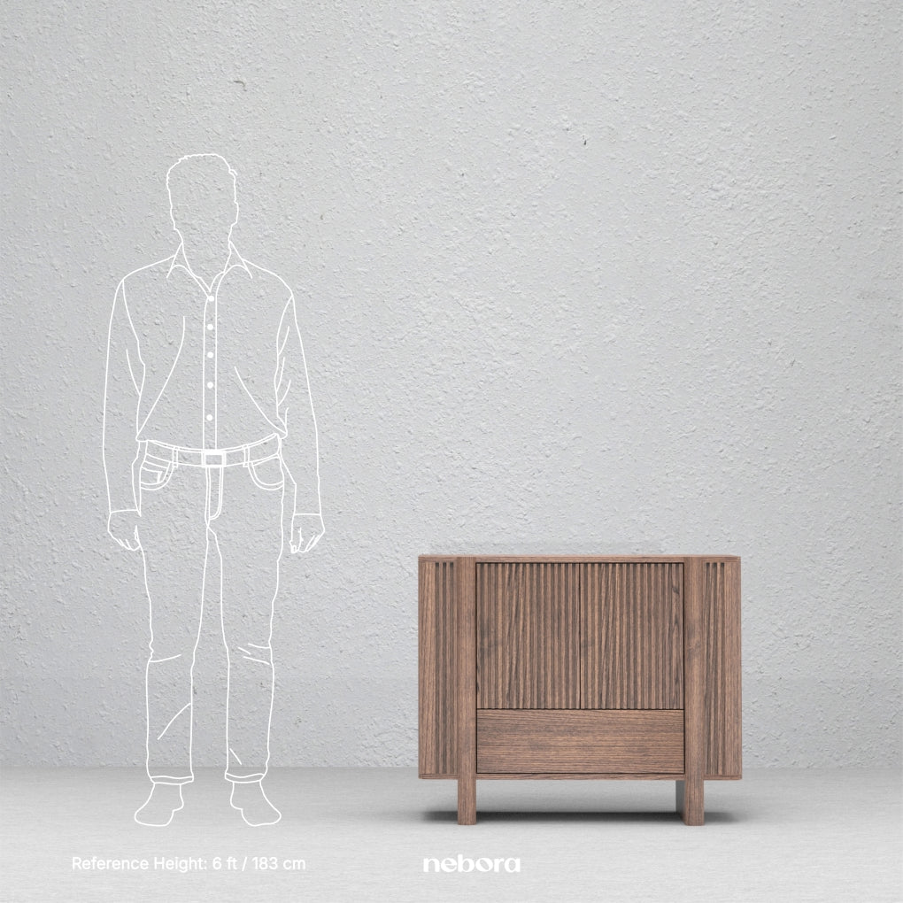Stria Small Chest Console | Chest Consoles - Nebora