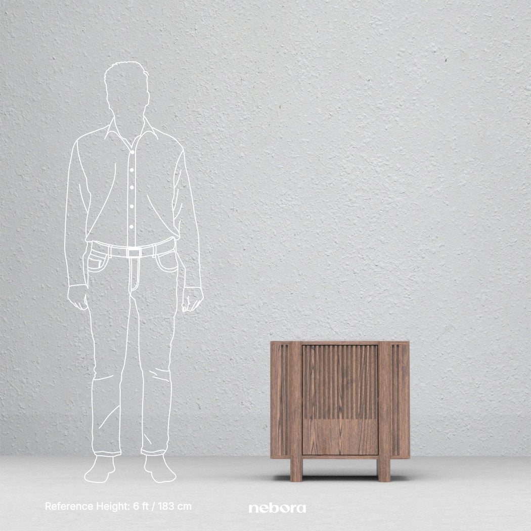Stria Night Stand | Bedside Tables - Nebora