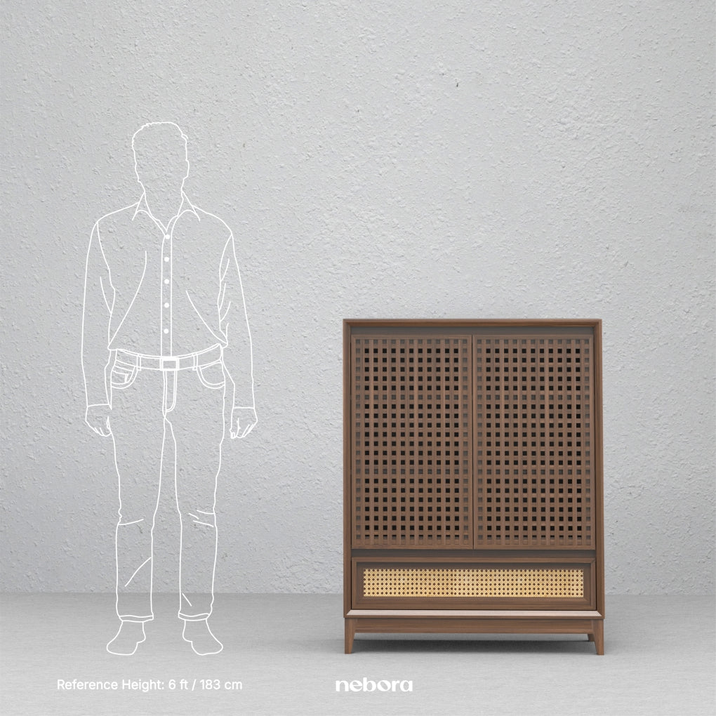Lattice Chest Console | Chest Consoles - Nebora