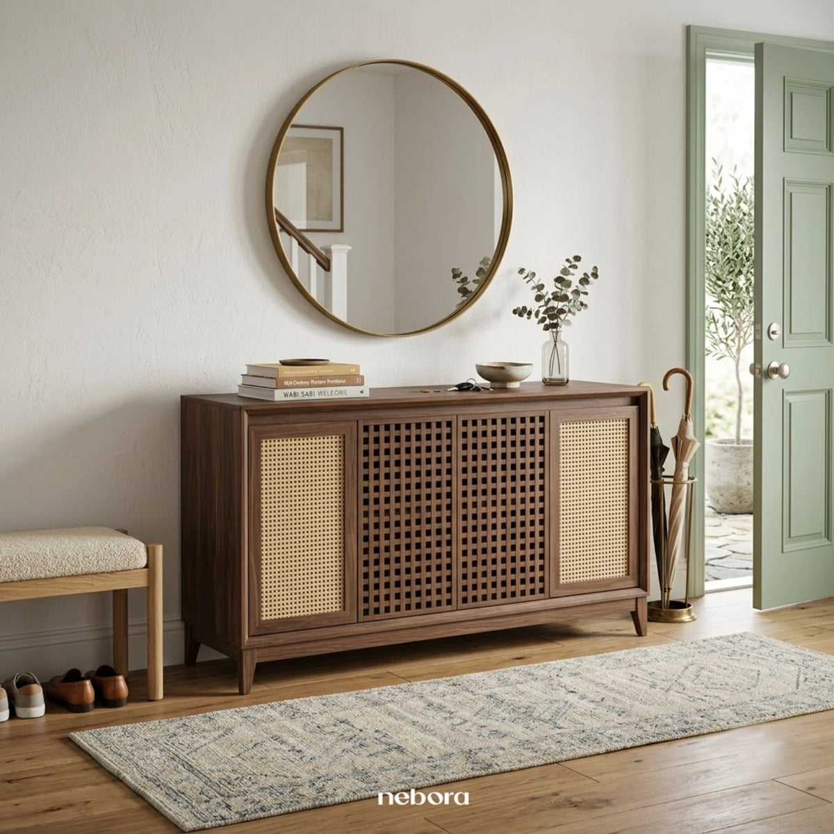Lattice Shoe Rack