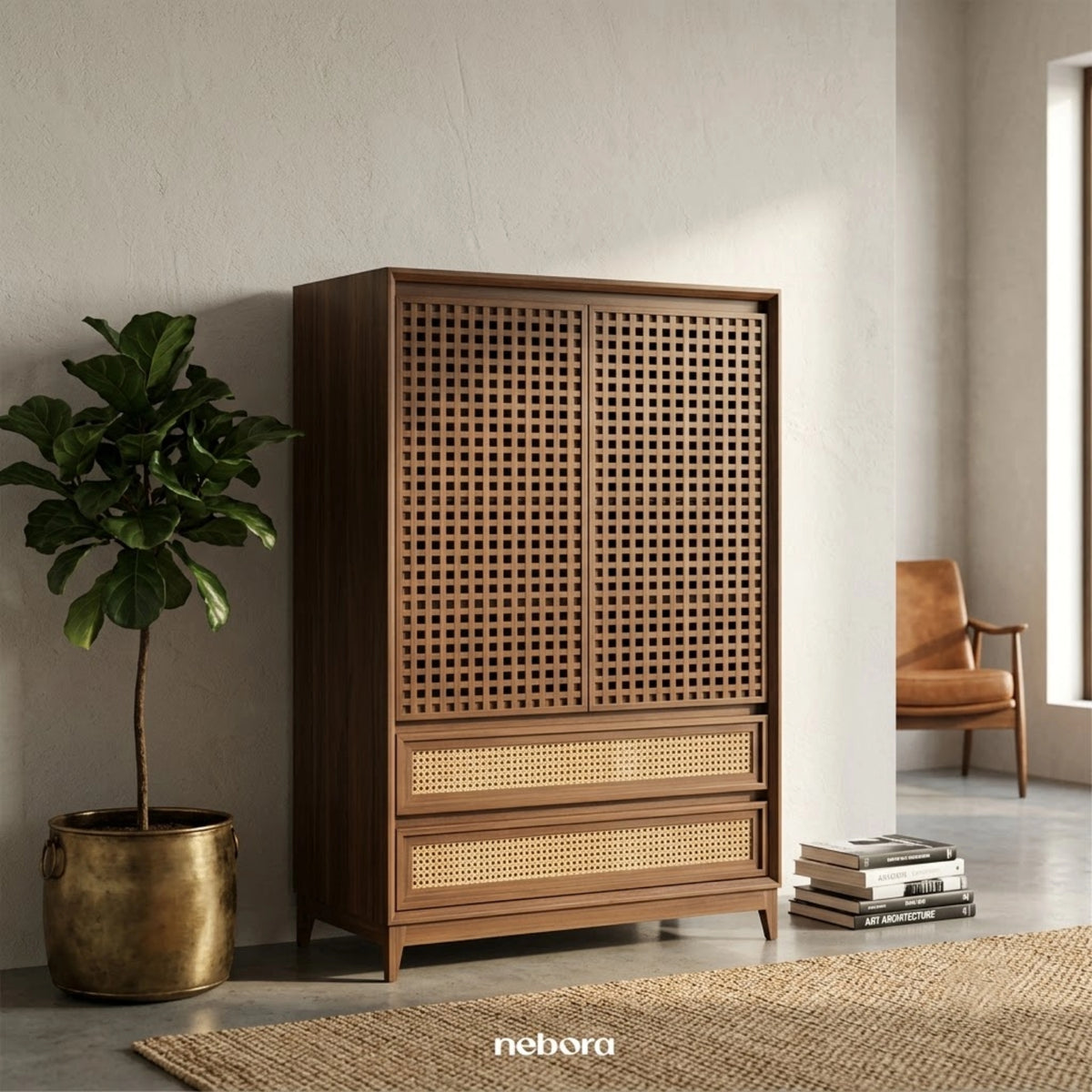 Lattice Cabinet