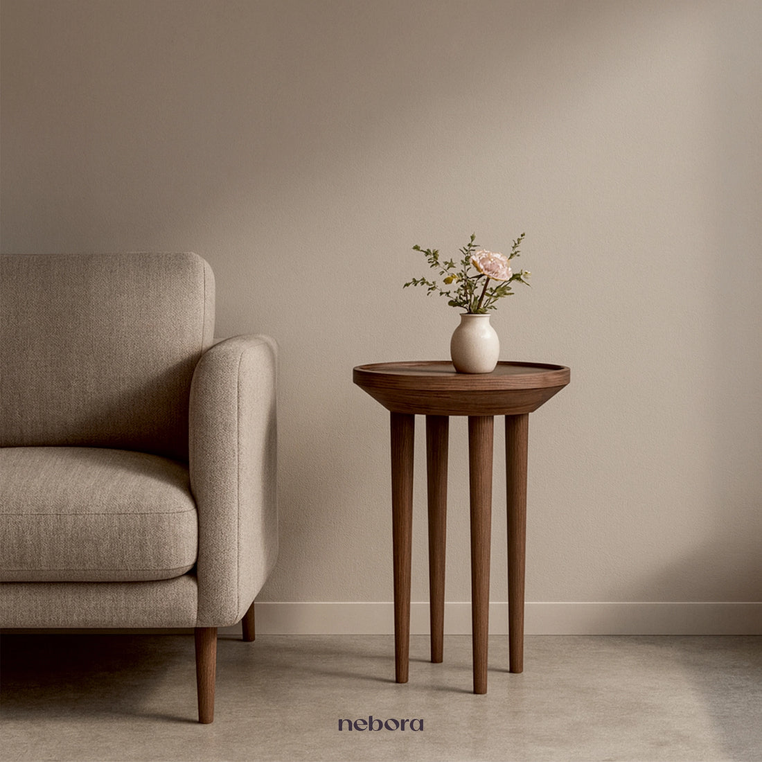 Concave Side Table | Side Tables - Nebora