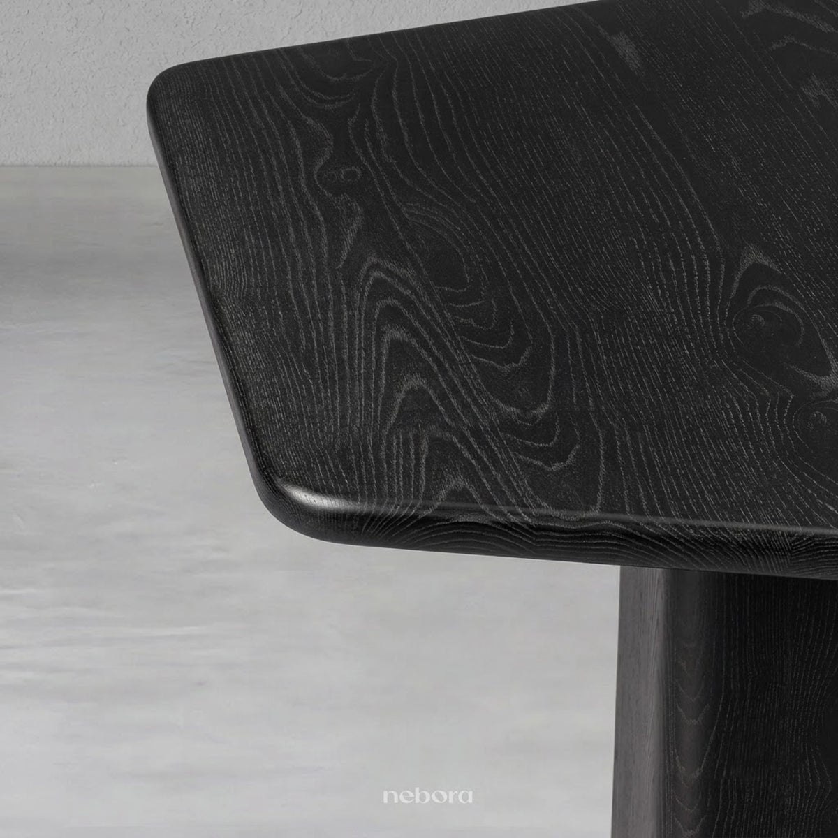 Stela Coffee Table Wood Black | Coffee Tables - Nebora