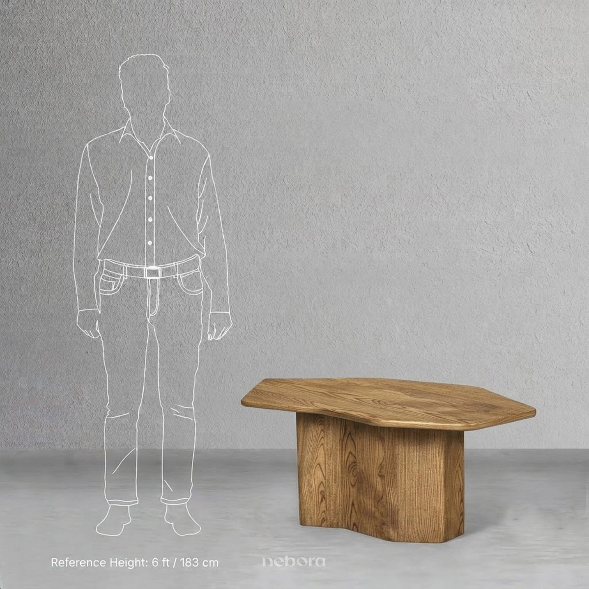 Stela Coffee Table Wood | Coffee Tables - Nebora