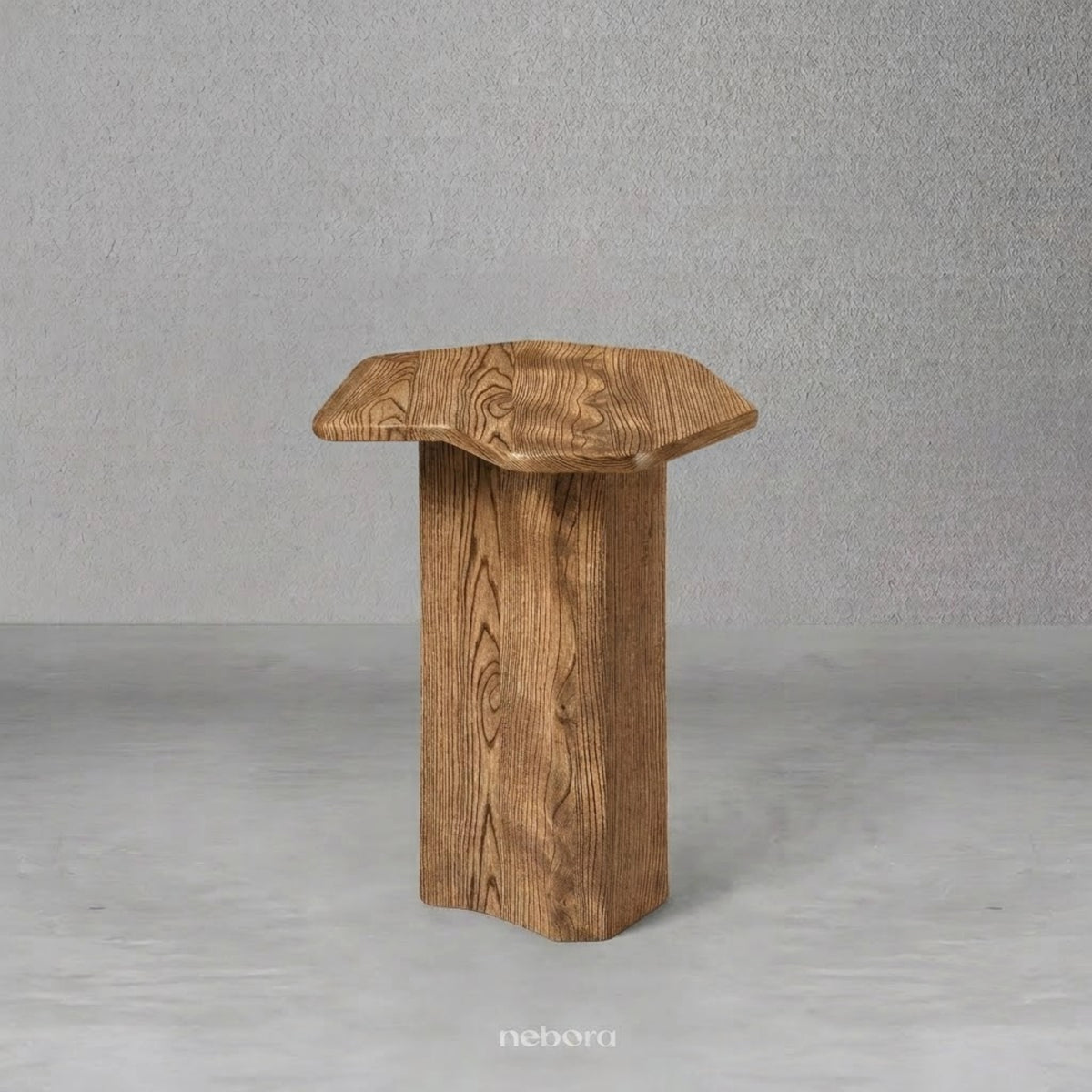 Stela Side Table Wood | Side Tables - Nebora