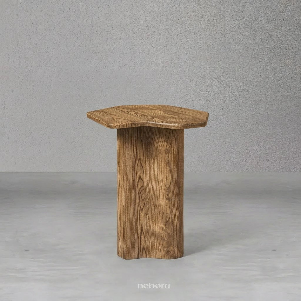 Stela Side Table Wood | Side Tables - Nebora