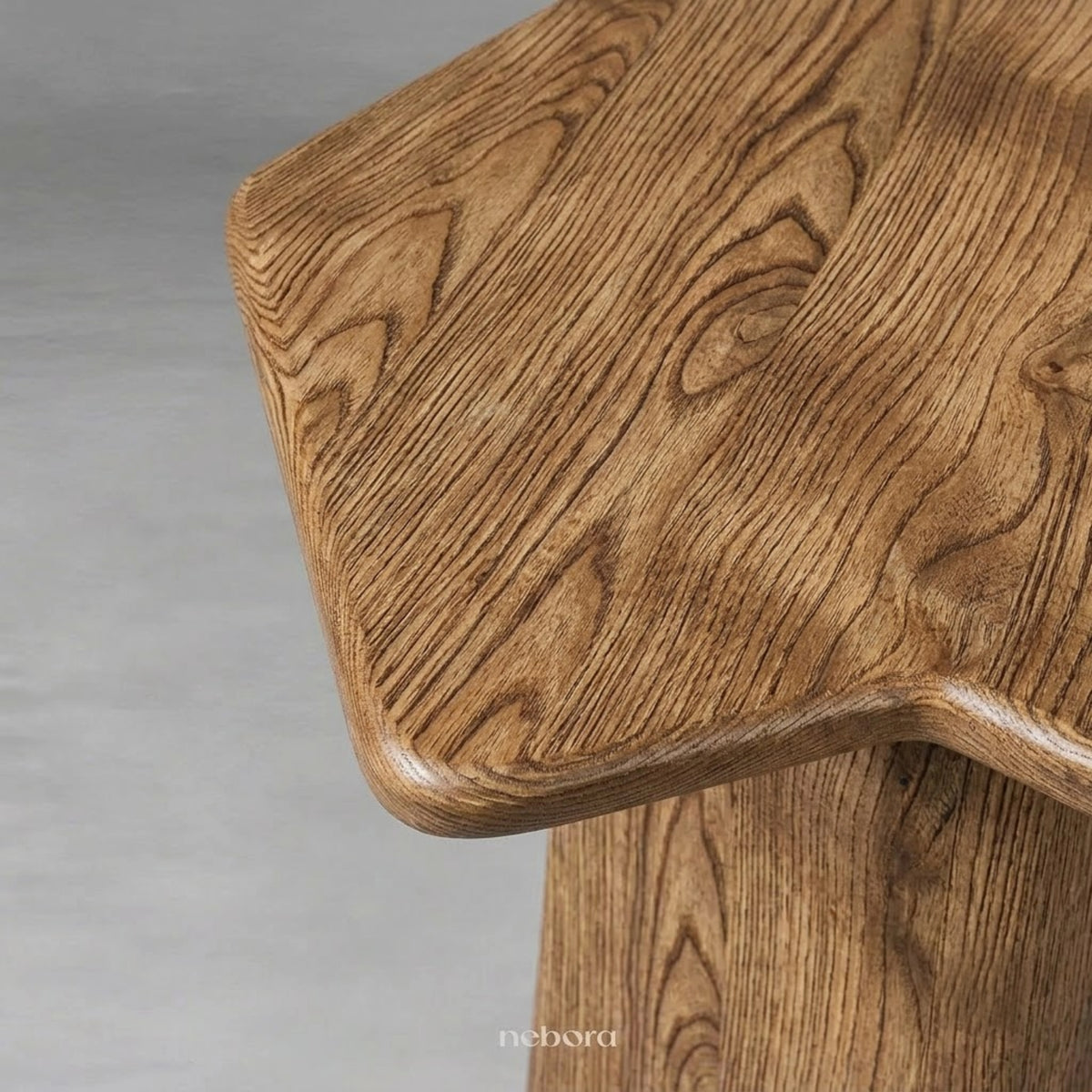 Stela Side Table Wood | Side Tables - Nebora