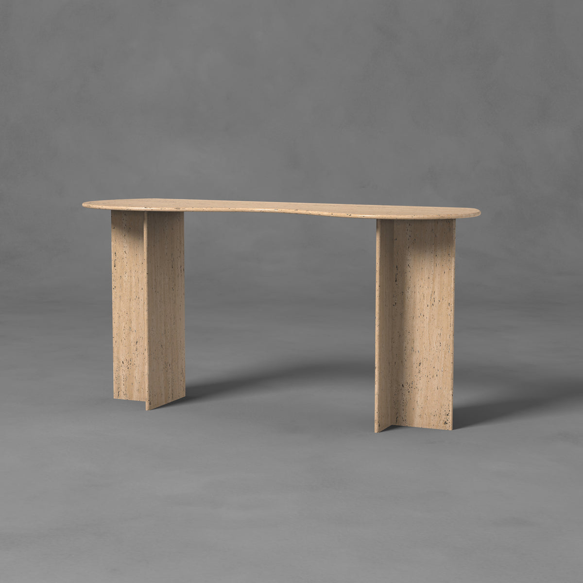 Keystone Marble Console | Consoles - Nebora