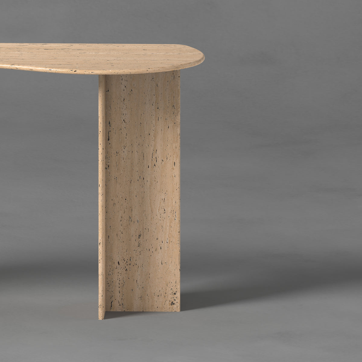 Keystone Marble Console | Consoles - Nebora
