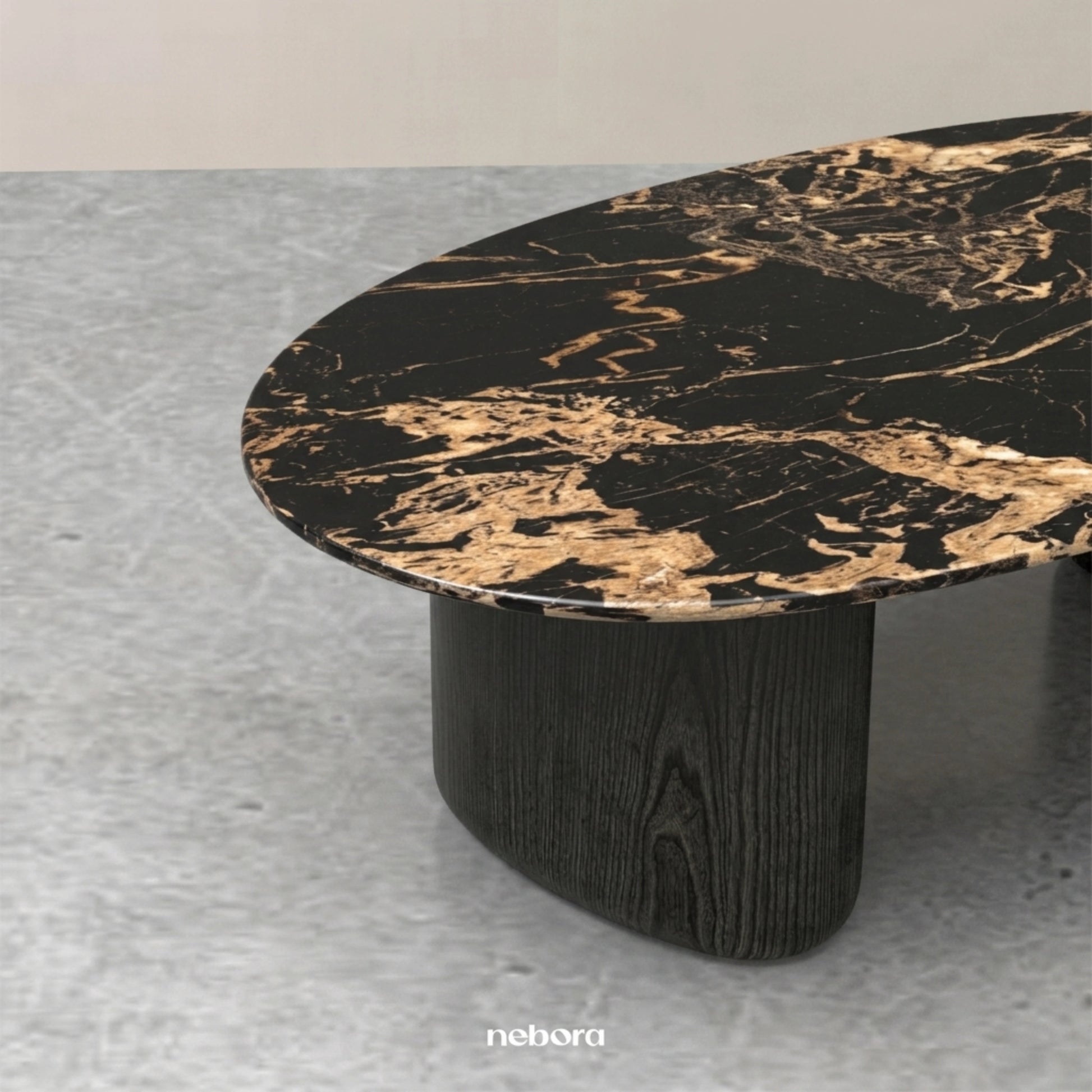 Stonel Coffee Table Noir | Coffee Tables - Nebora