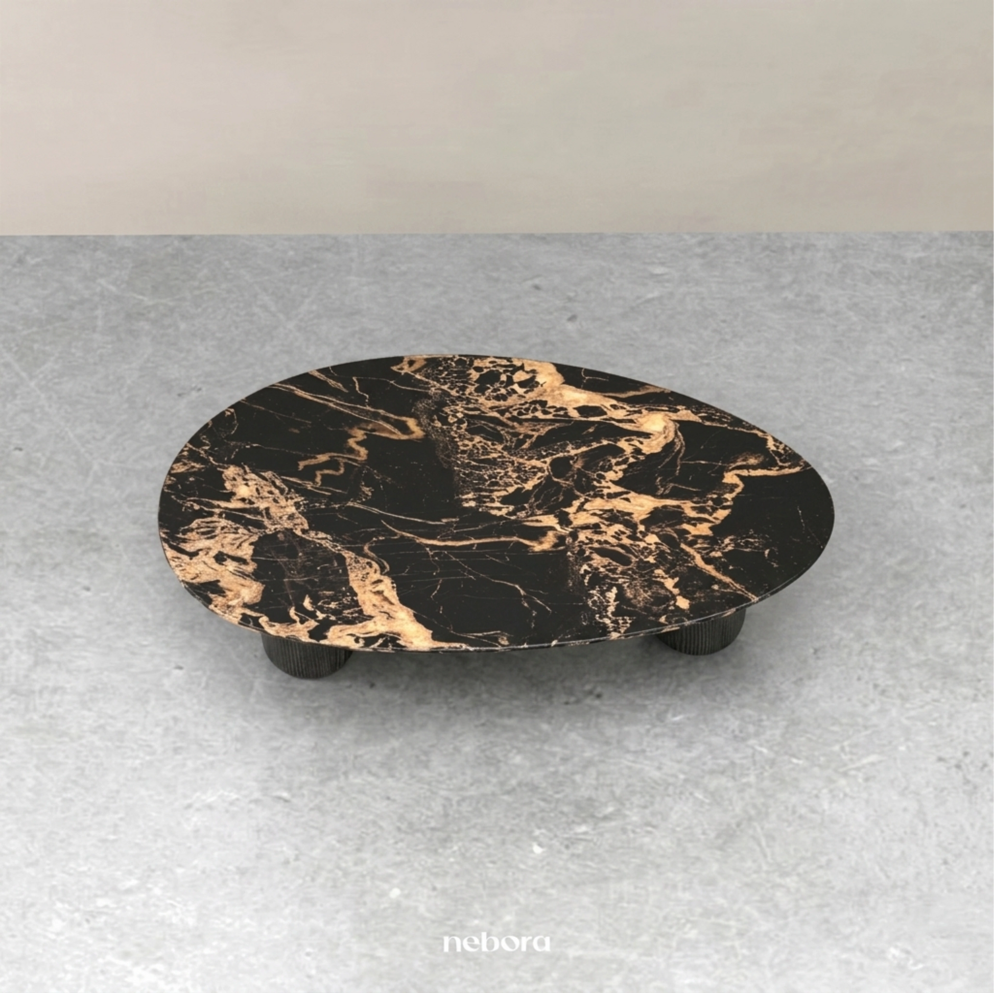 Stonel Coffee Table Noir | Coffee Tables - Nebora