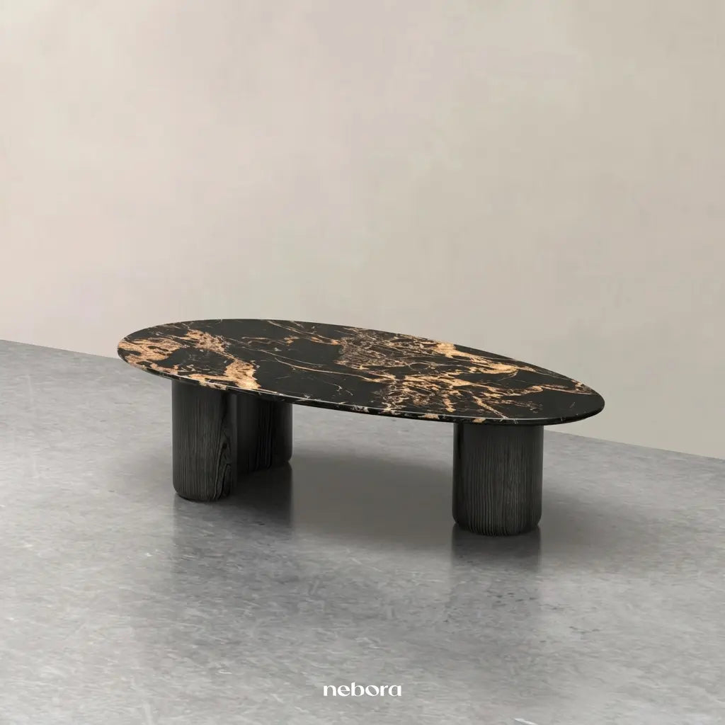 Stonel Coffee Table Noir | Coffee Tables - Nebora