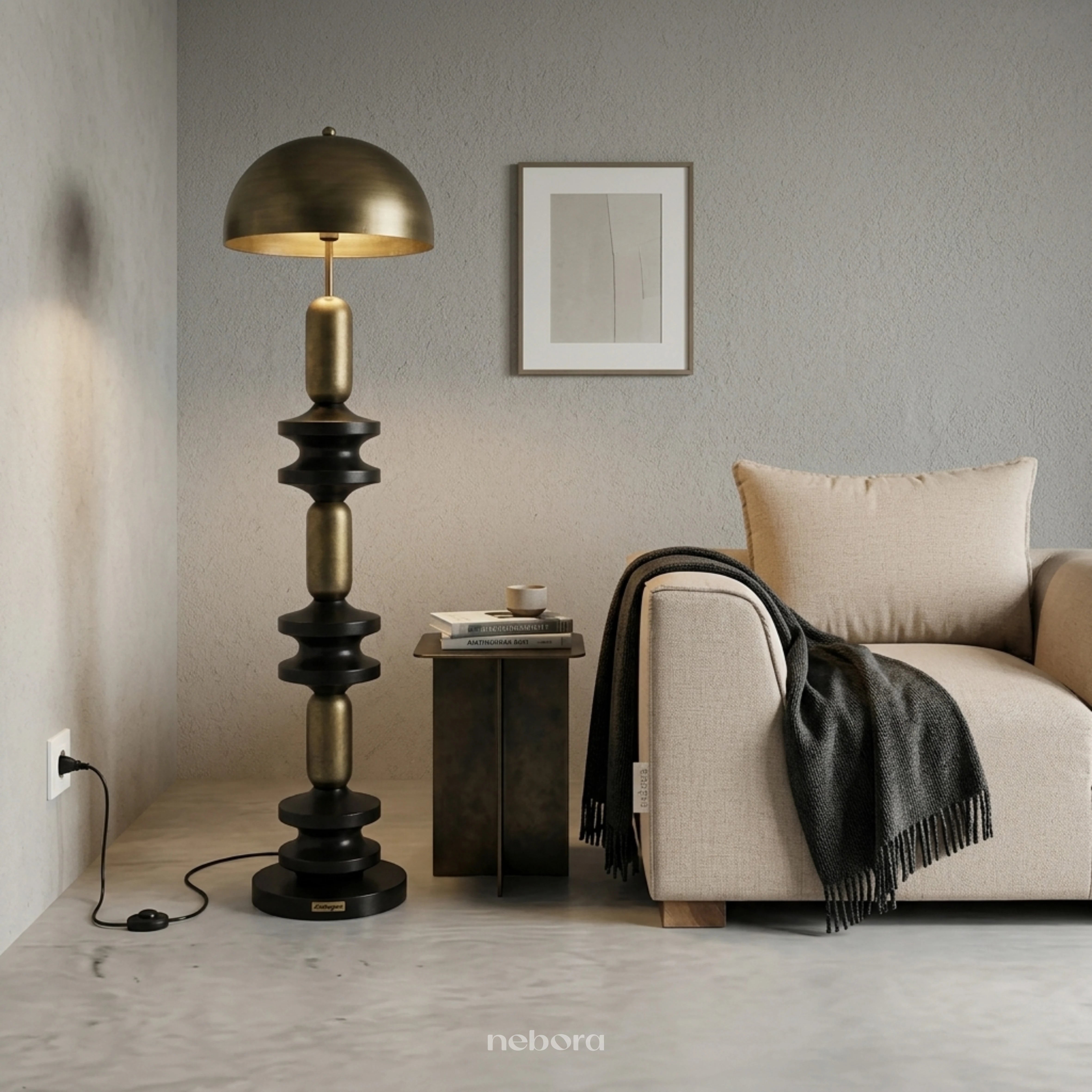Totem Sculptural Floor Lamp | Floor Lamps - Nebora