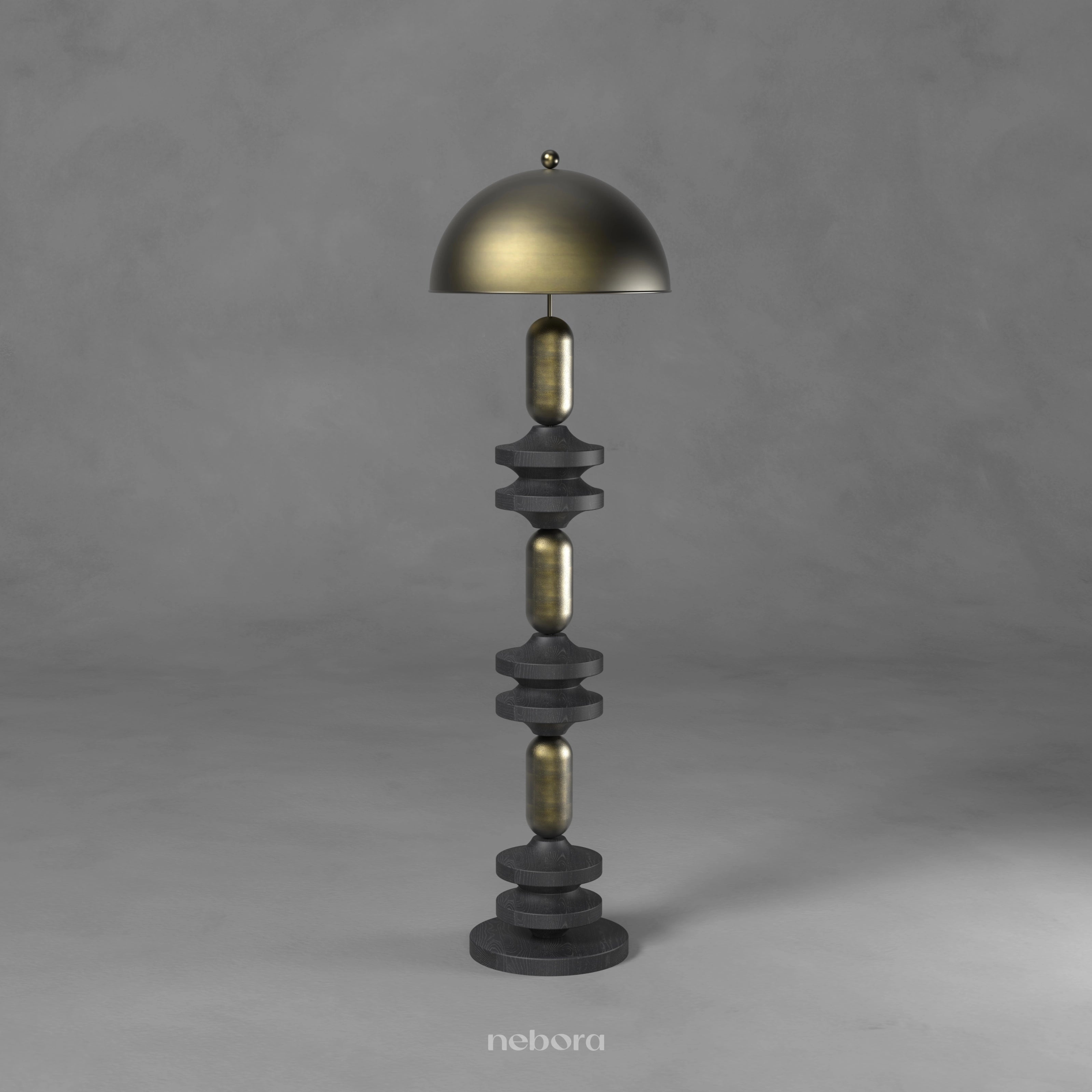 Totem Sculptural Floor Lamp