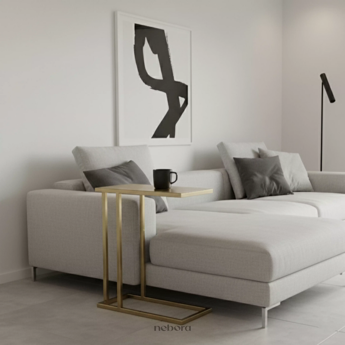 Kaelan C- Metal Table | Side Tables - Nebora