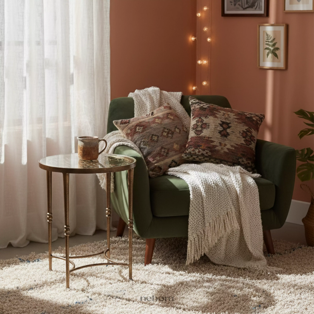Arabesque Side Table | Side Tables - Nebora