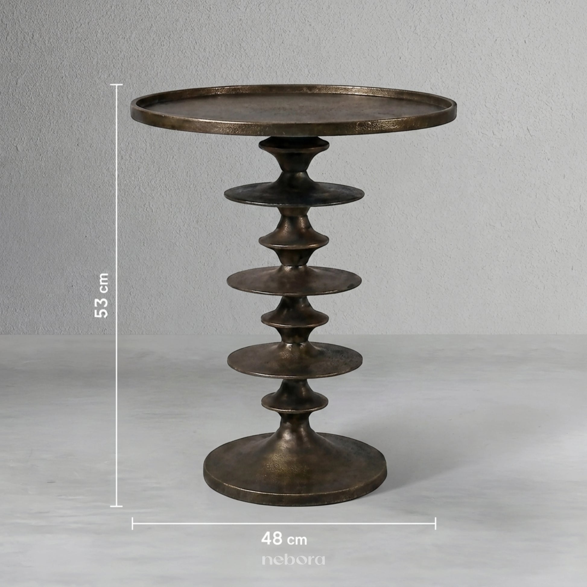 Solstice Tiered Table | Side Tables - Nebora