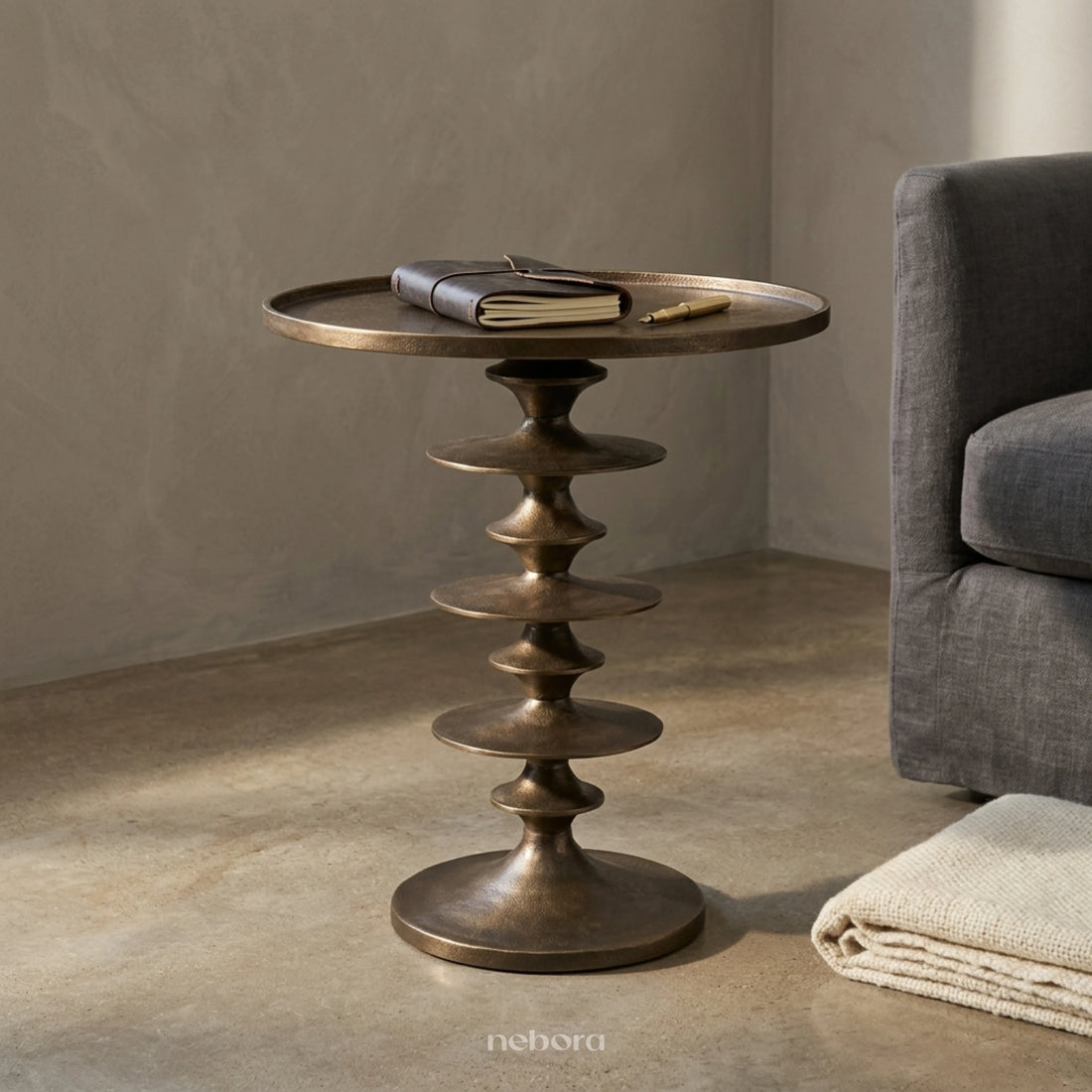 Solstice Tiered Table | Side Tables - Nebora