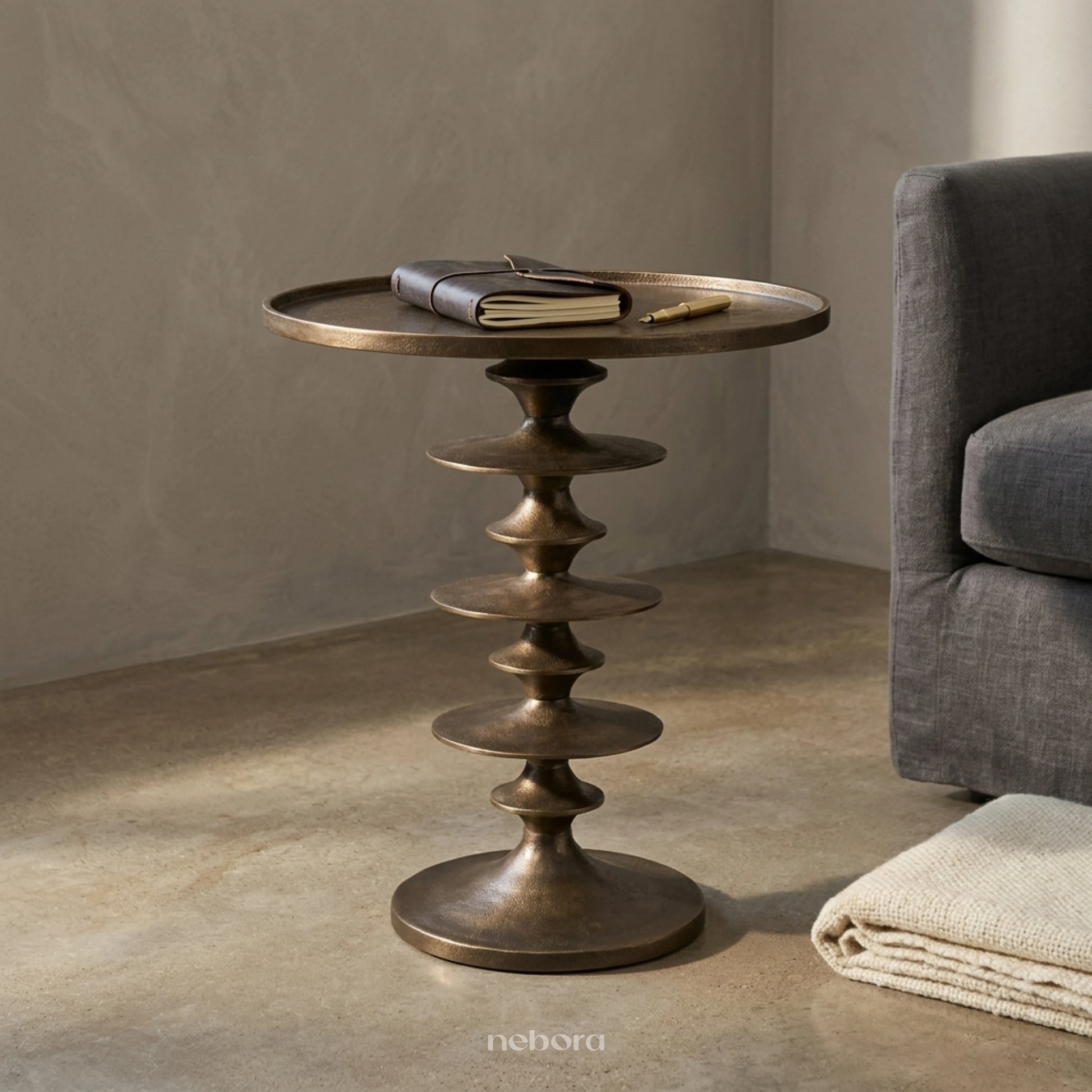 Solstice Tiered Table | Side Tables - Nebora