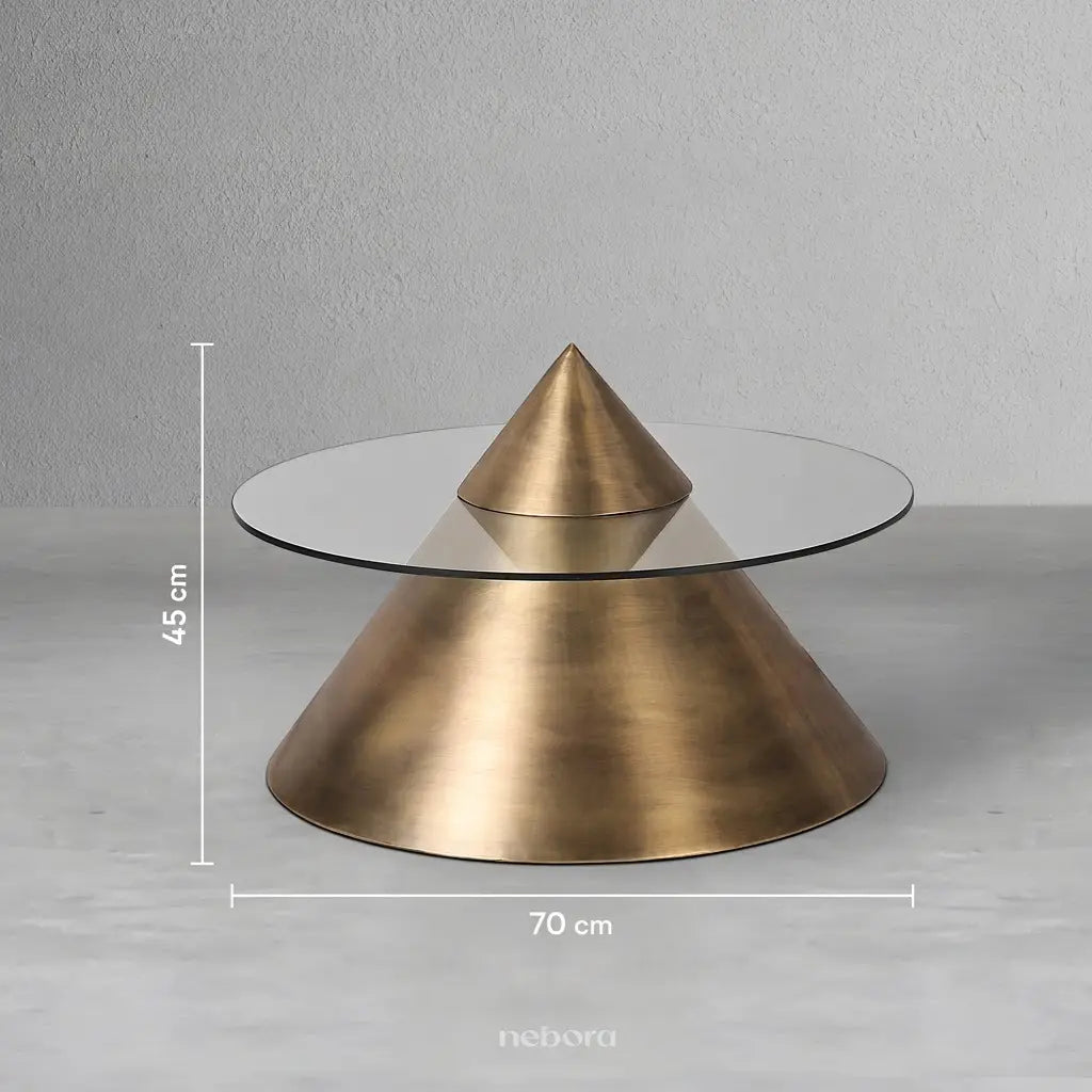 Solis Conical Coffee Table | Coffee Tables - Nebora