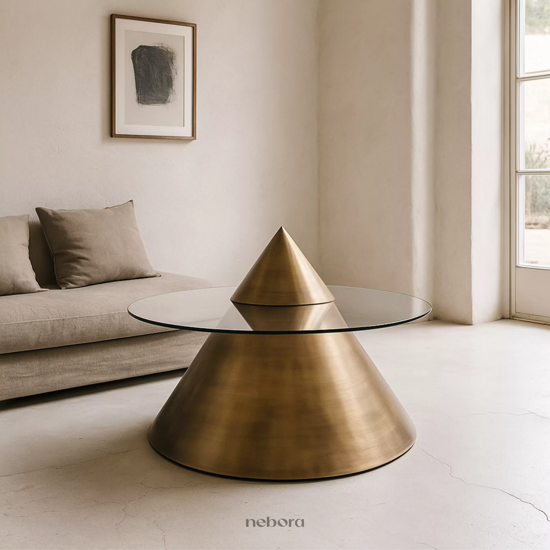 Solis Conical Coffee Table | Coffee Tables - Nebora