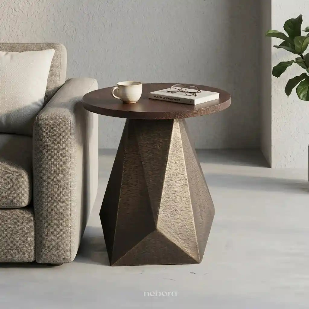 Facet Side Table | Side Tables - Nebora