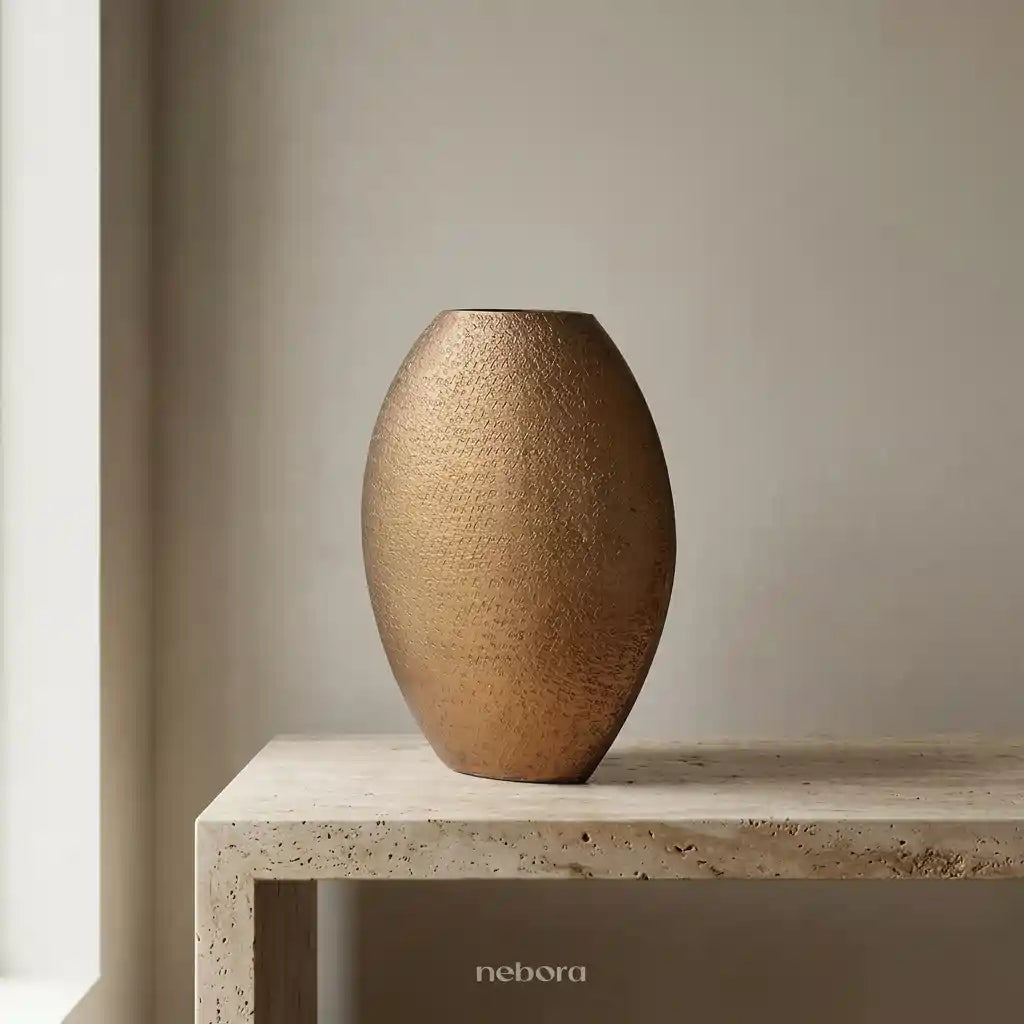 Terra Orb Vase Small | Vases - Nebora