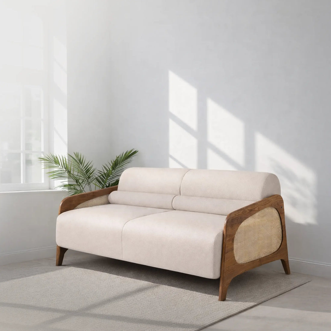 Lumbar 3-Seater Sofa | Sofas - Nebora