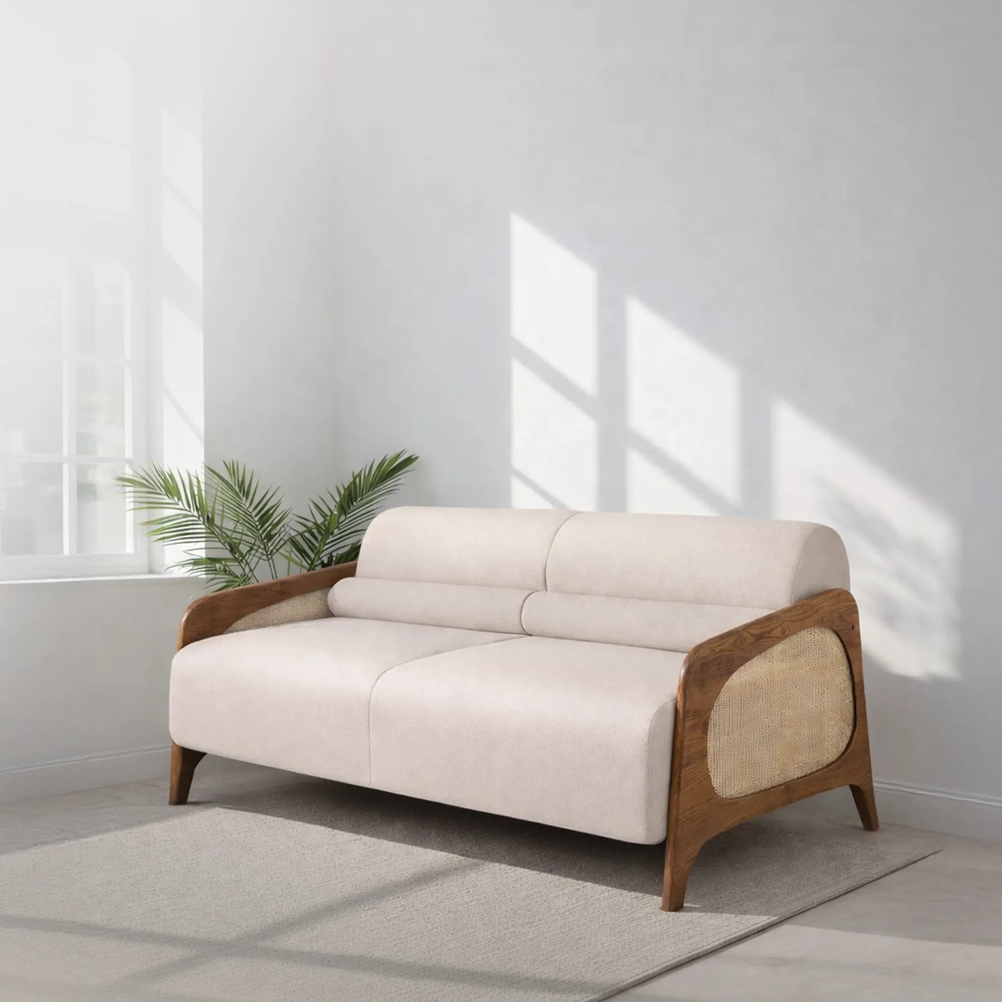 Lumbar 3-Seater Sofa
